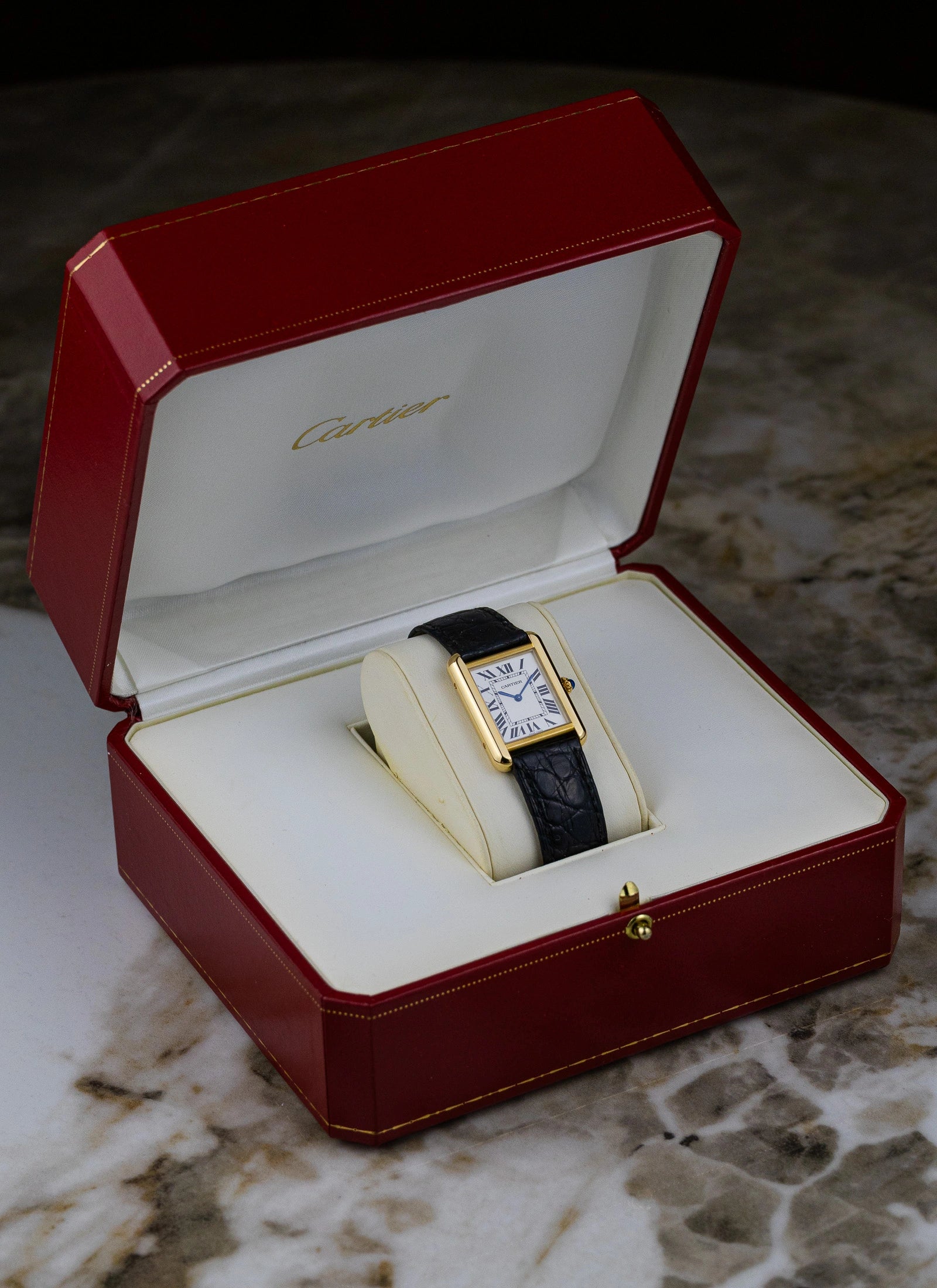 2010s 18K Lady Cartier Tank Solo 2743