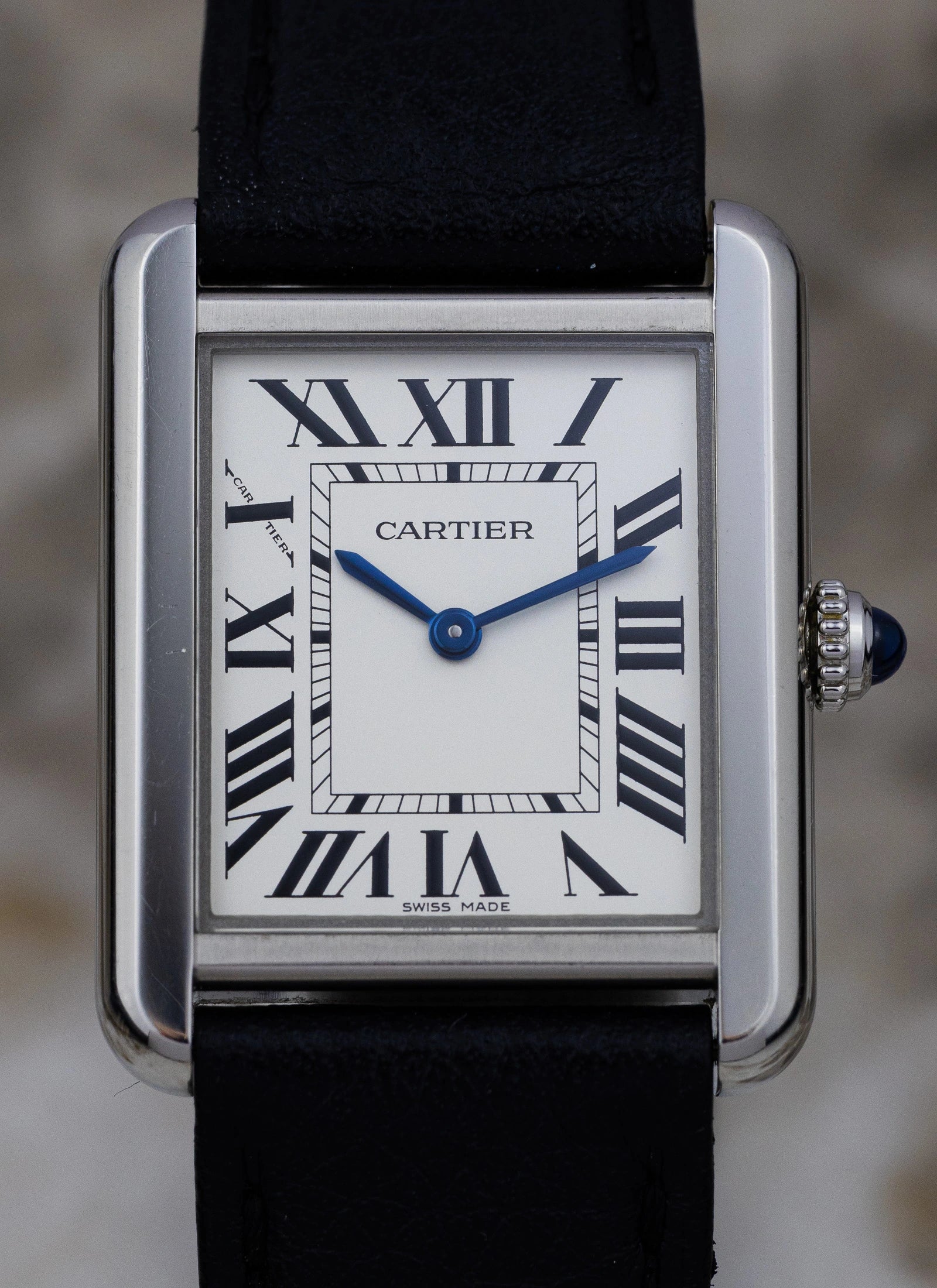 2010s Lady Cartier Tank Solo M 3170