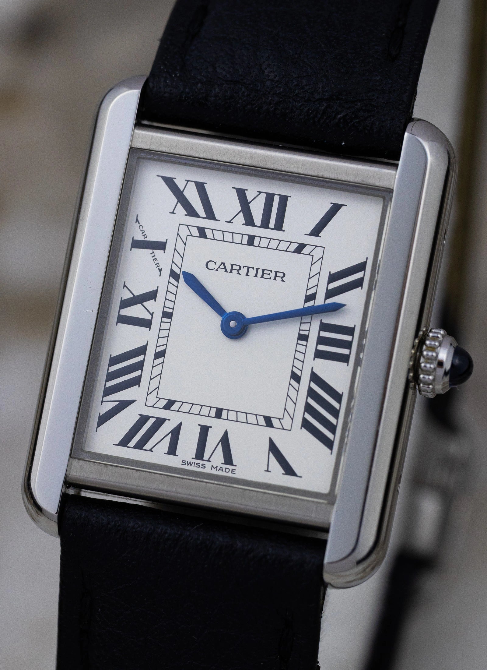 2010s Lady Cartier Tank Solo M 3170