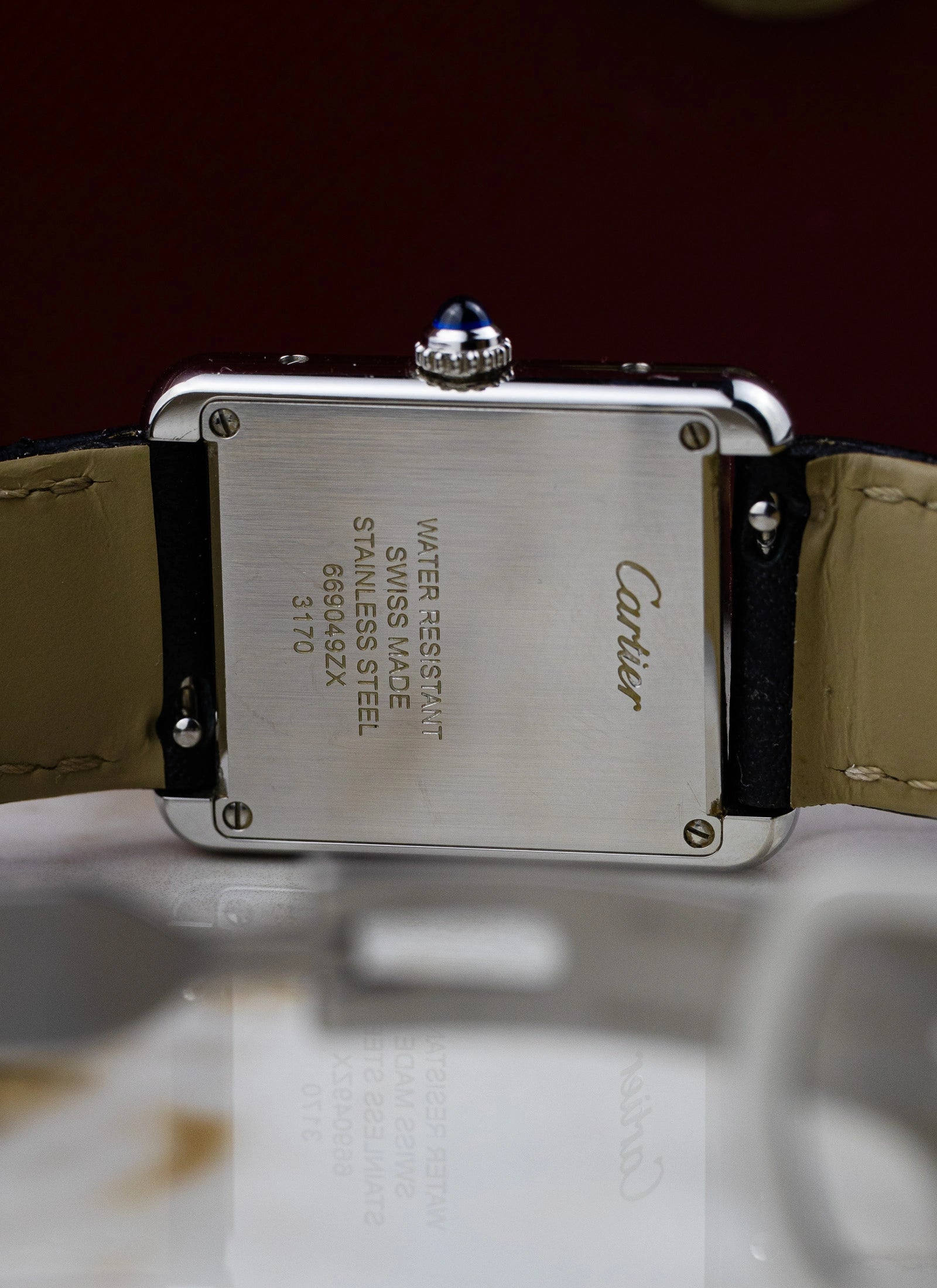 2010s Lady Cartier Tank Solo M 3170