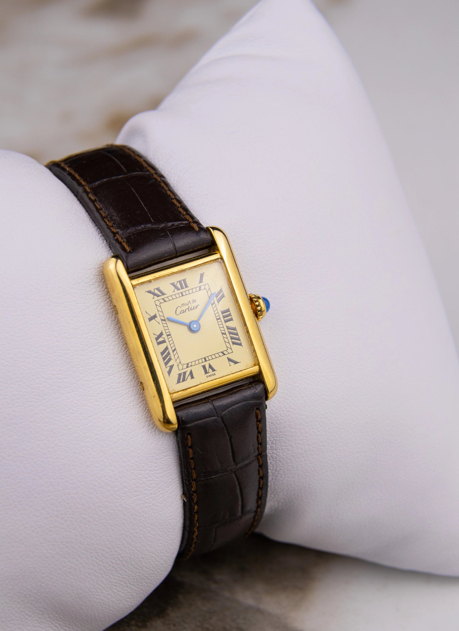 Must De Cartier Tank Ivory 5057001