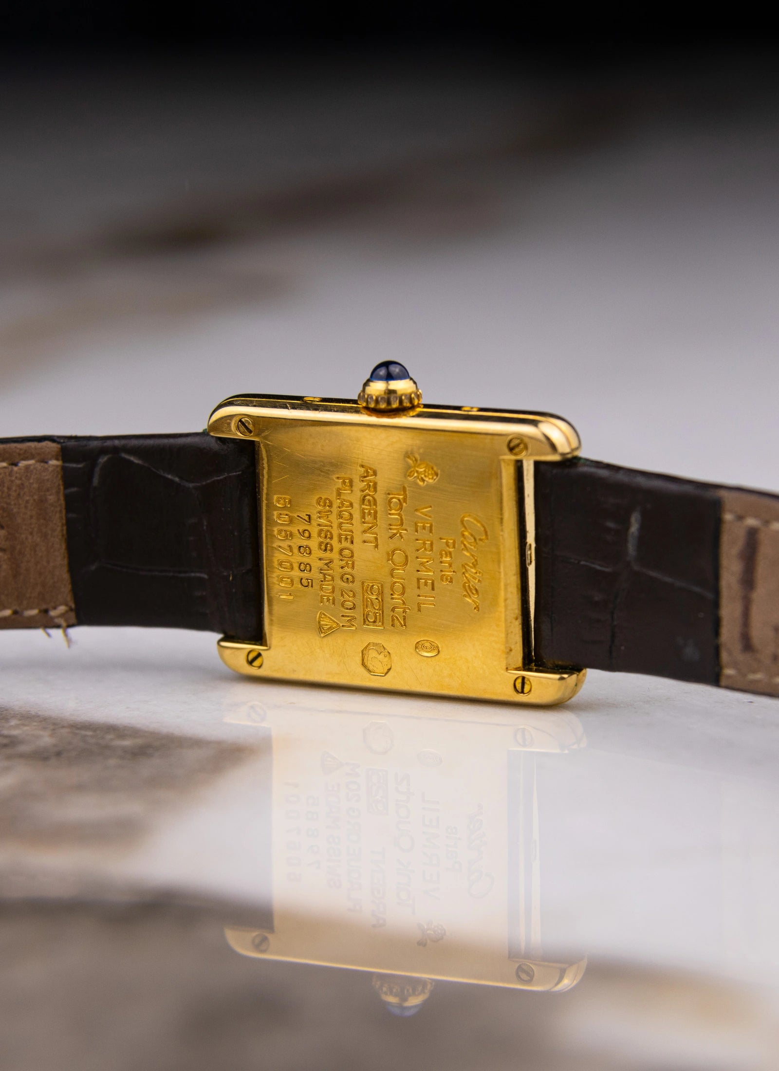 Must De Cartier Tank Ivory 5057001