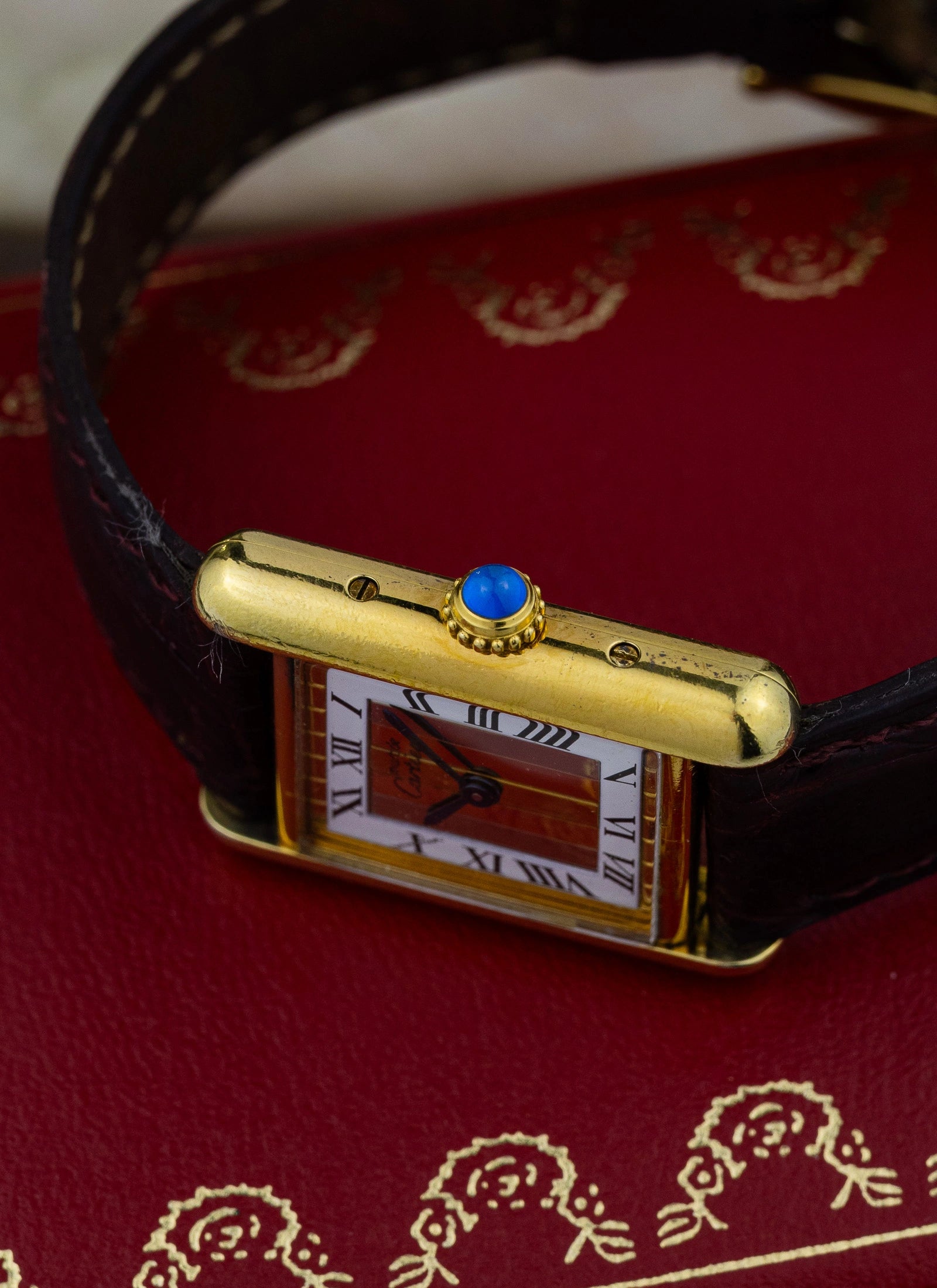 1980s Cartier Tank Trinity Dial 5057001