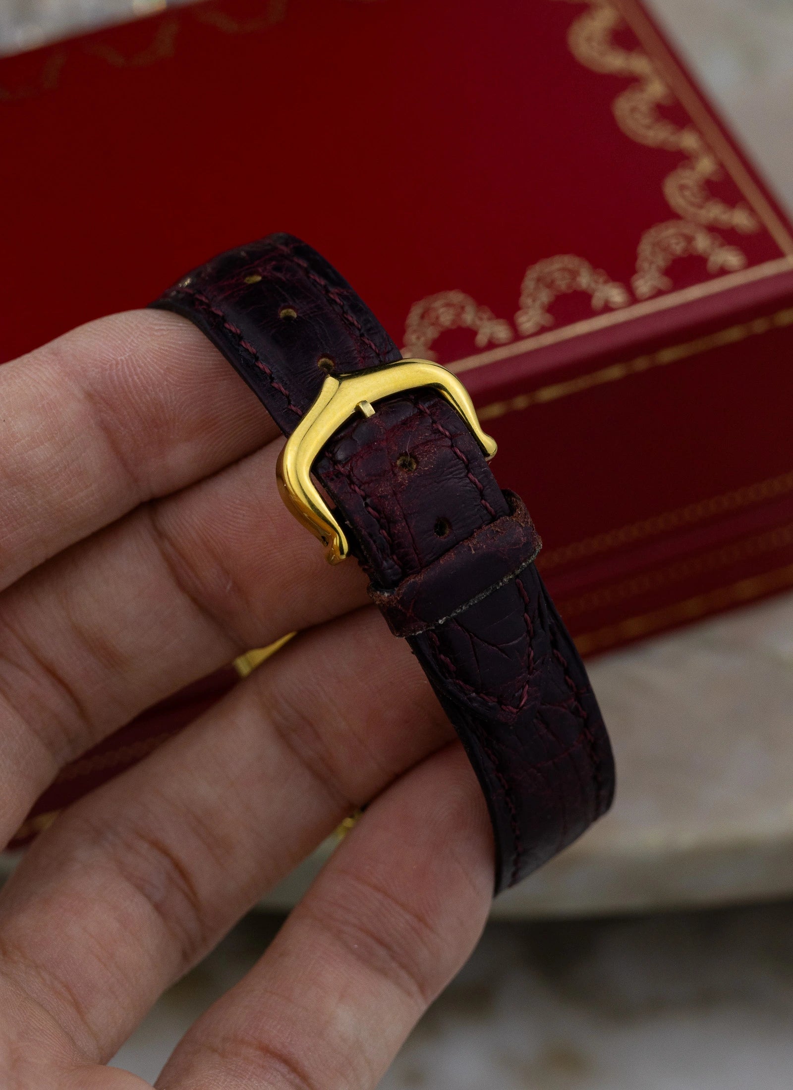 1980s Cartier Tank Trinity Dial 5057001