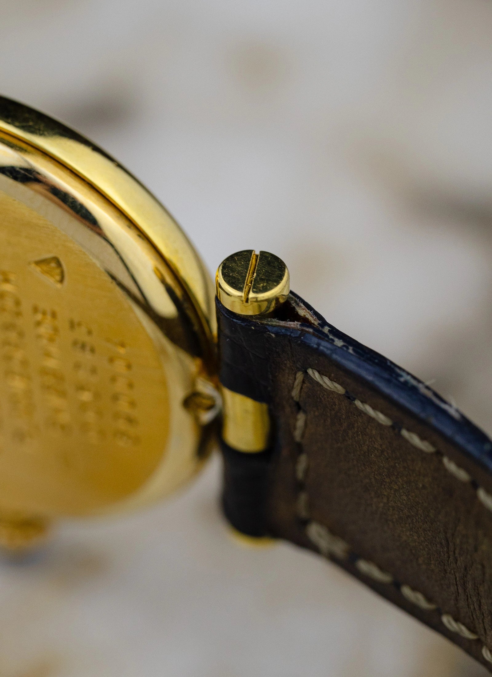 1990s Must de Cartier Vendome Ivory Roman Dial 590004