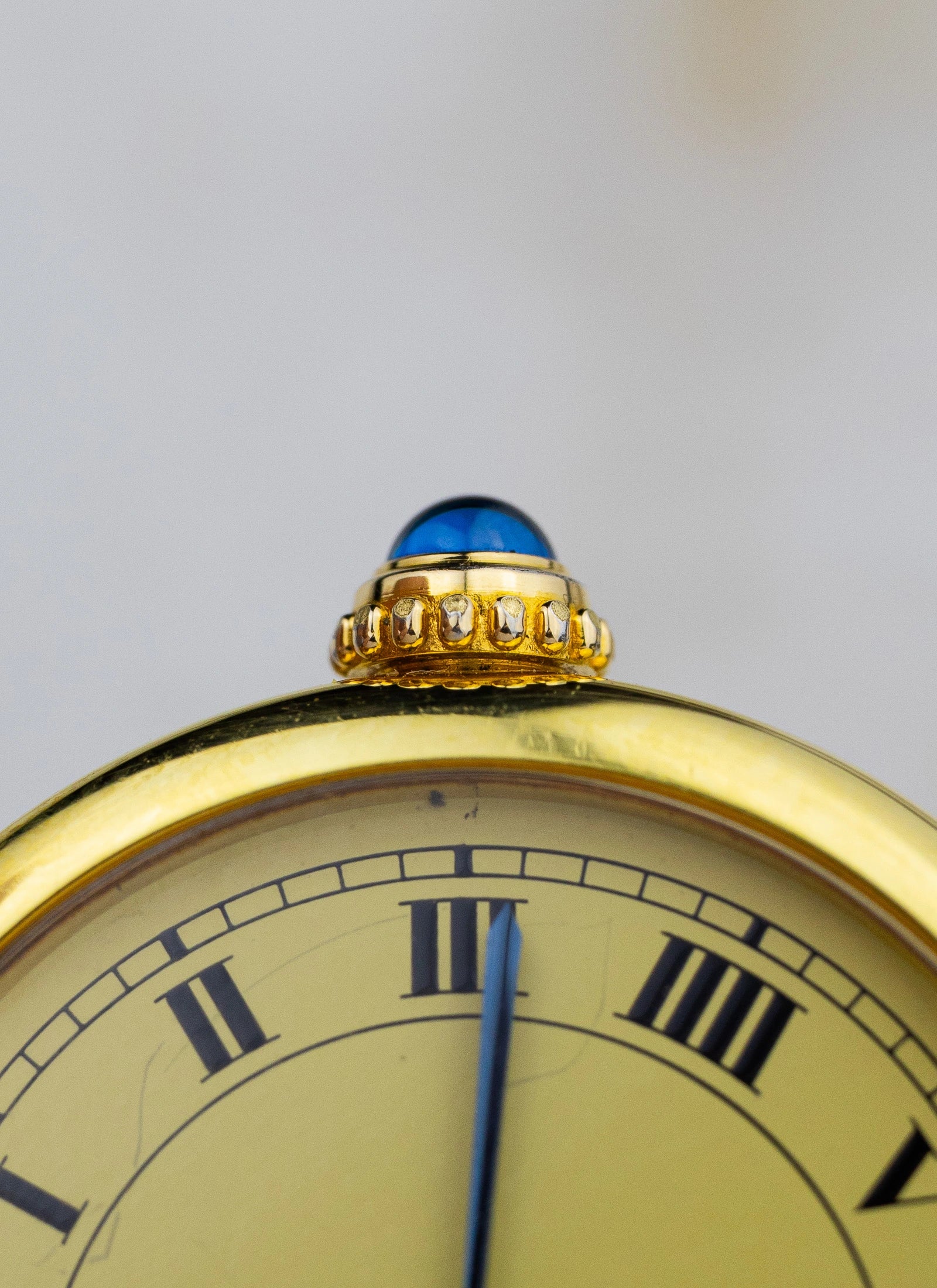 1990s Must de Cartier Vendome Ivory Roman Dial 590004
