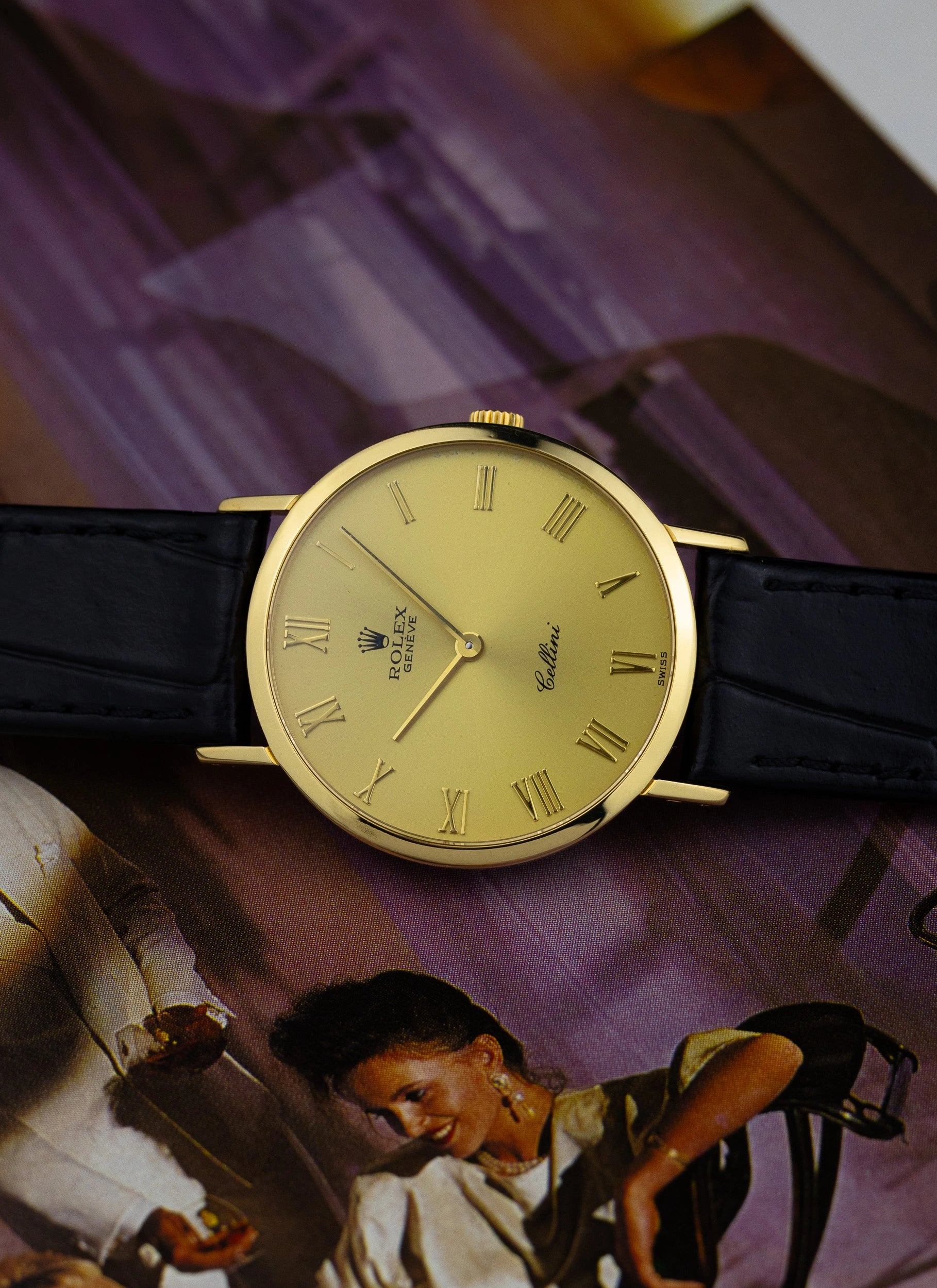 1976 18K Rolex Cellini 4112