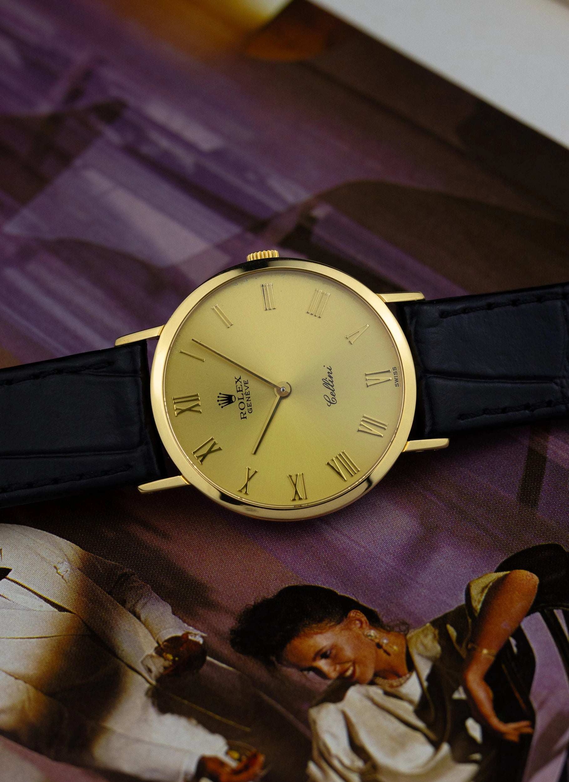 1976 18K Rolex Cellini 4112