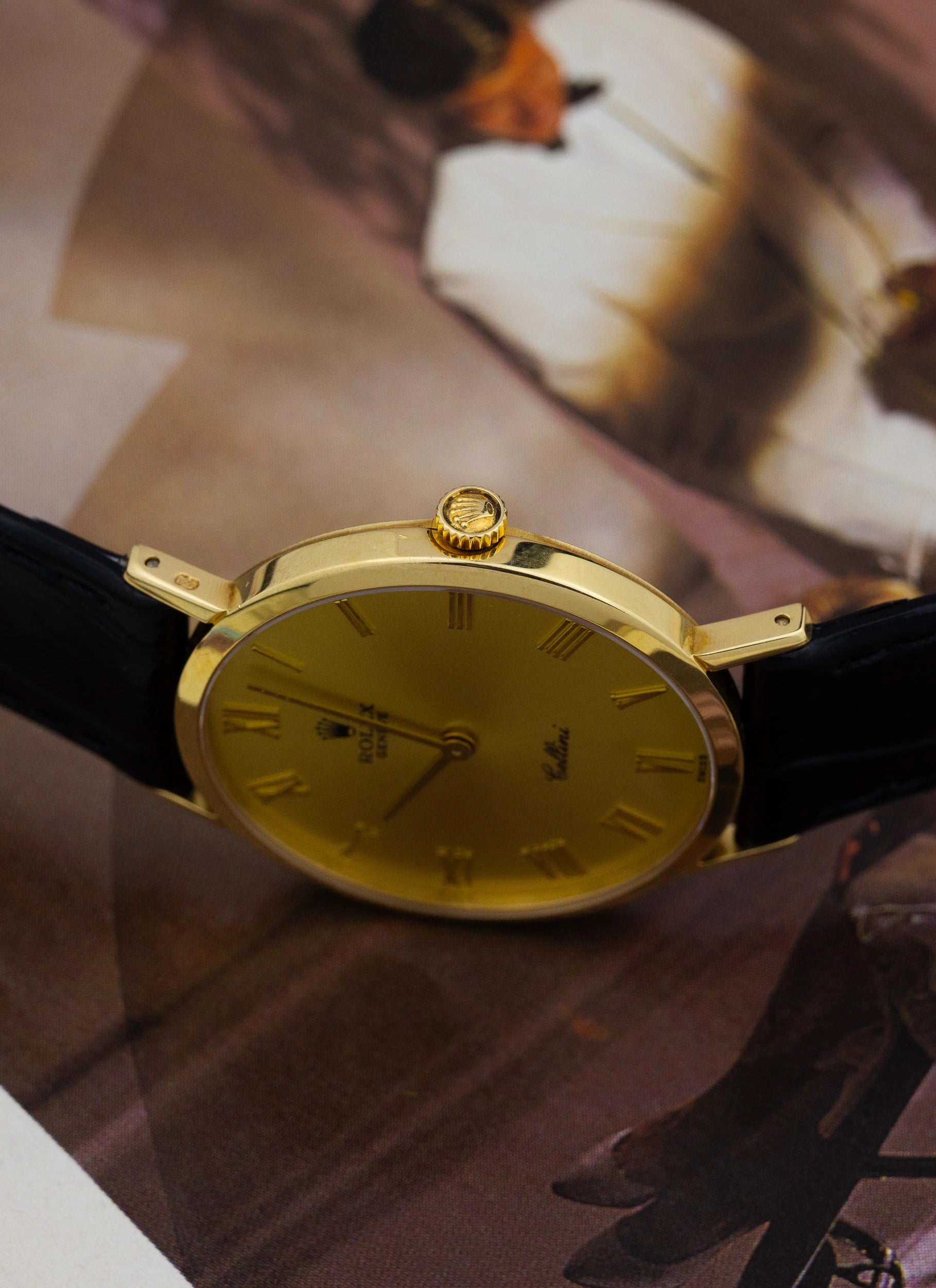 1976 18K Rolex Cellini 4112