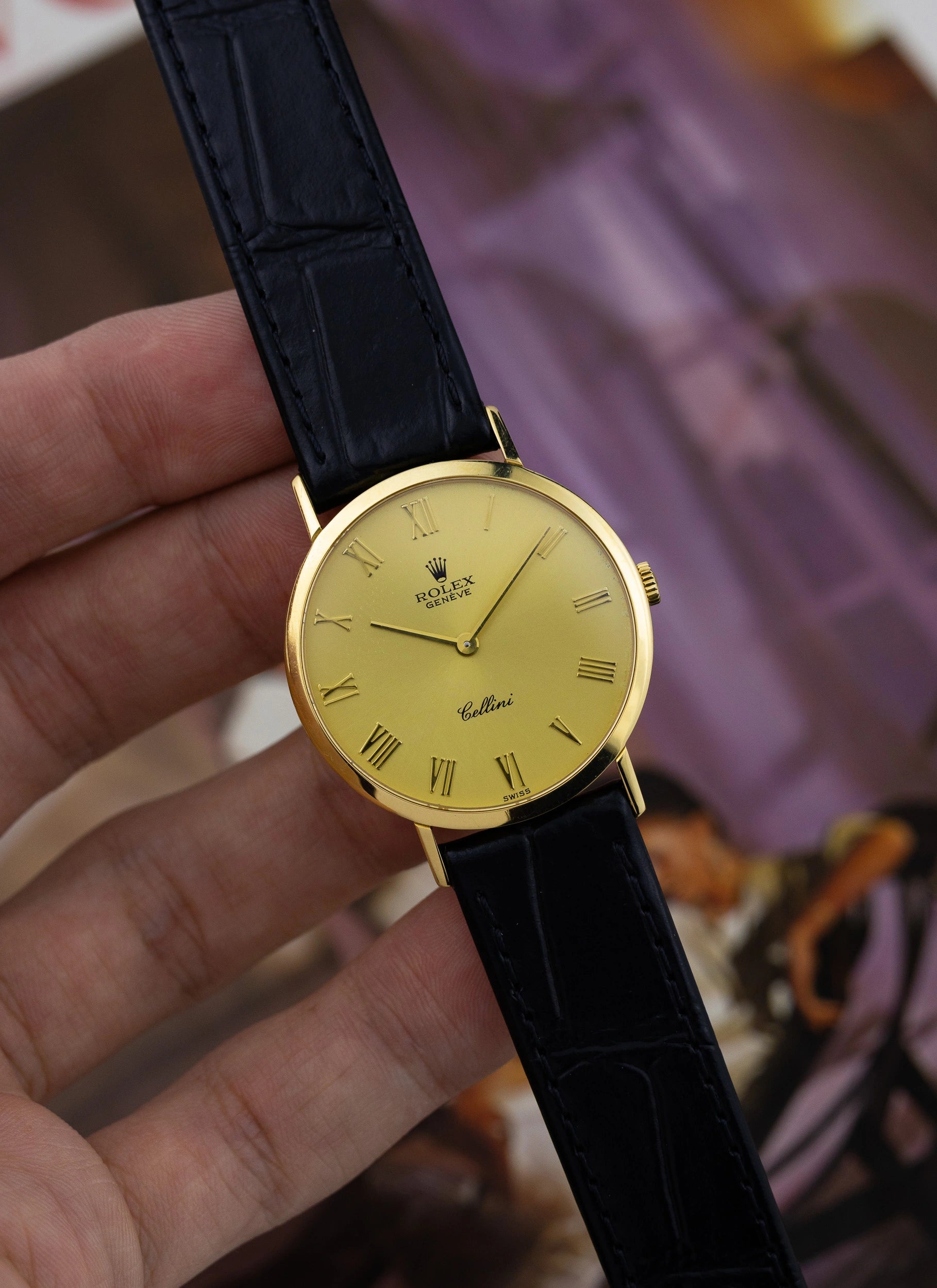 1976 18K Rolex Cellini 4112