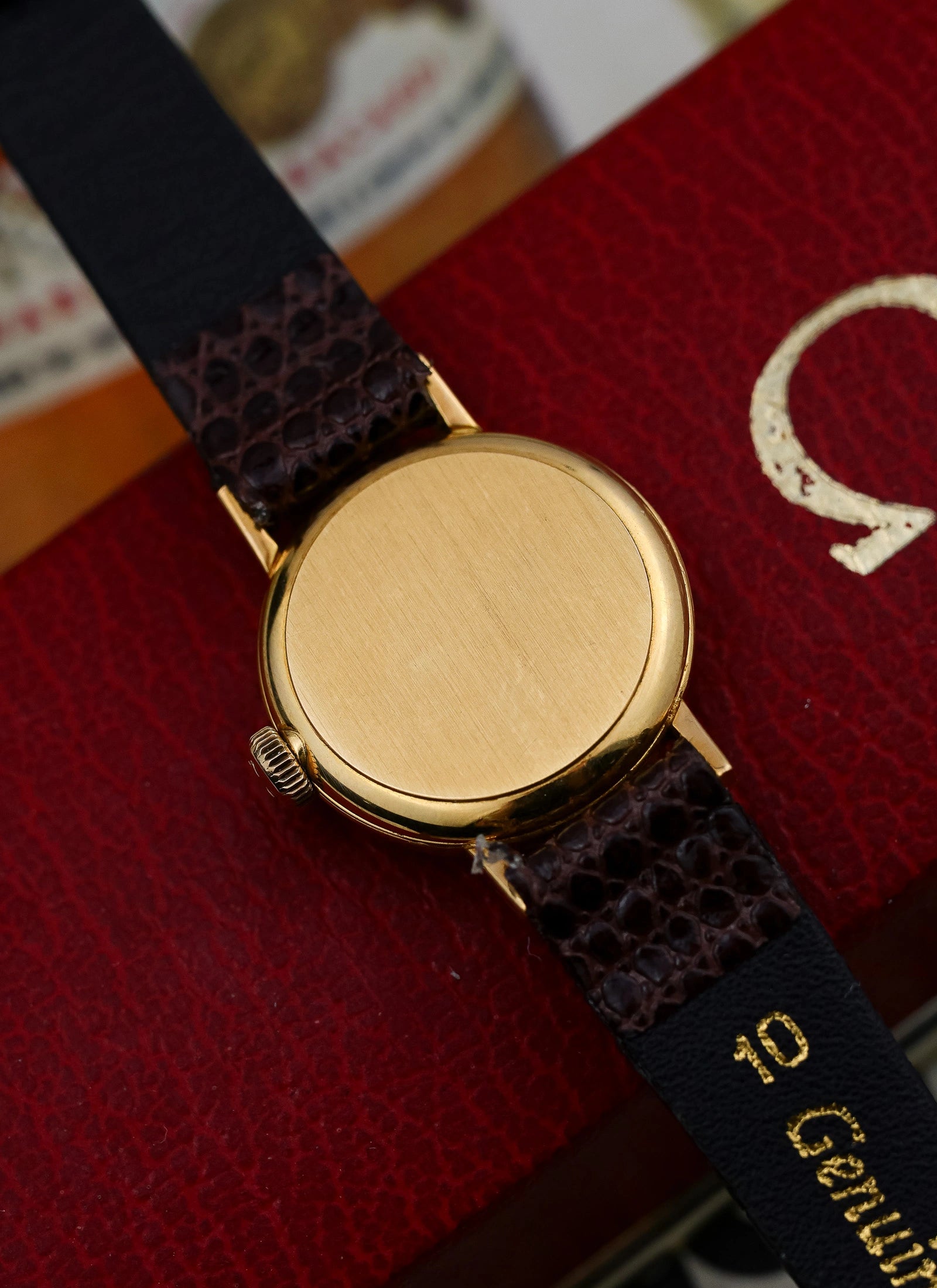 1964 18K Lady Omega Century Cocktail Watch 511.122 cal. 620 Box