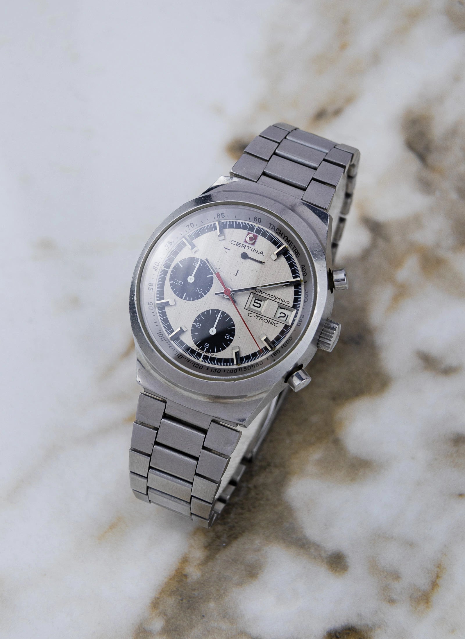 1970s Certina Chronoolympic C-tronic 749.3754.41