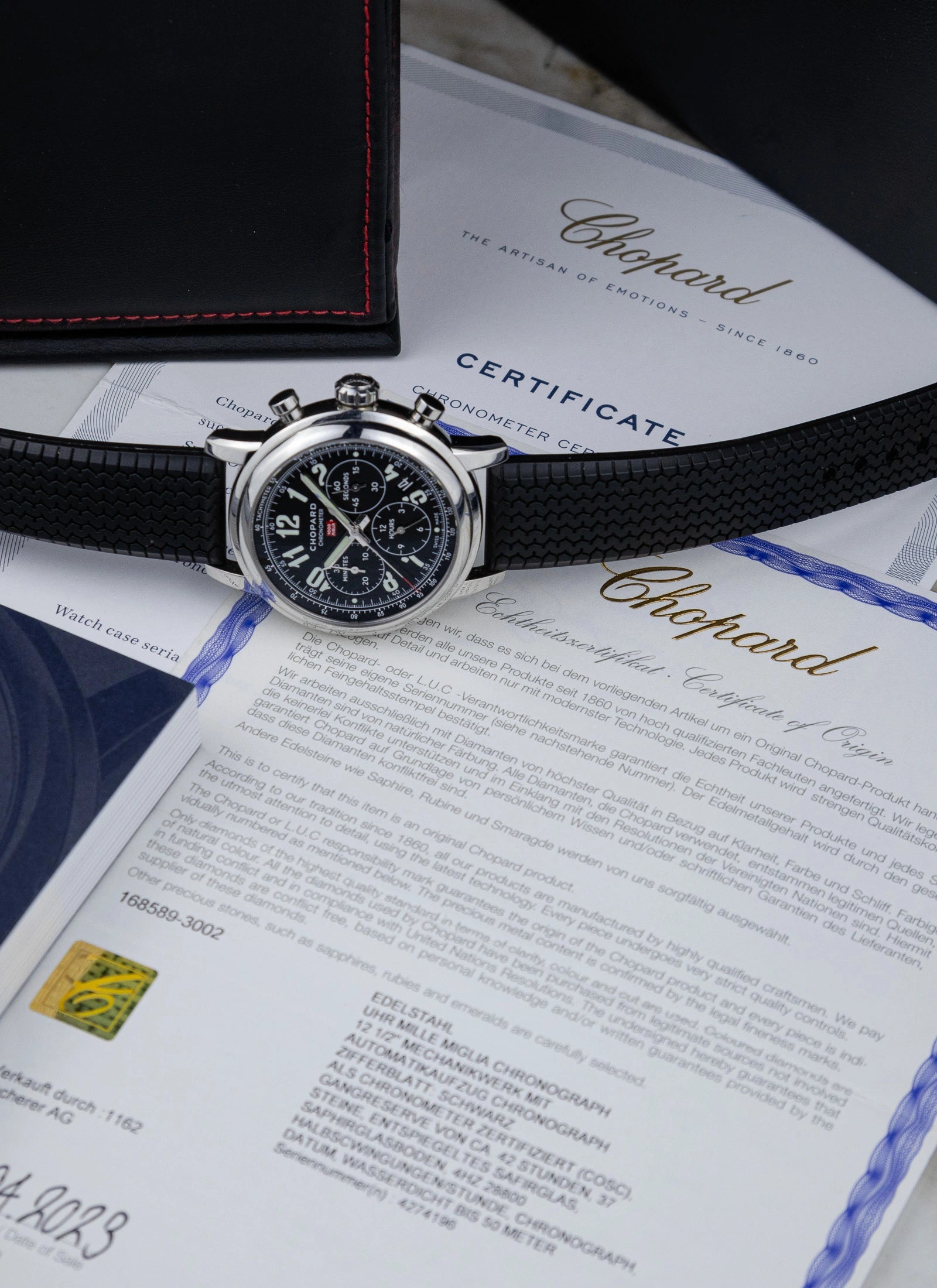 2023 Chopard Mille Miglia 8589 168589-3002 Full Set