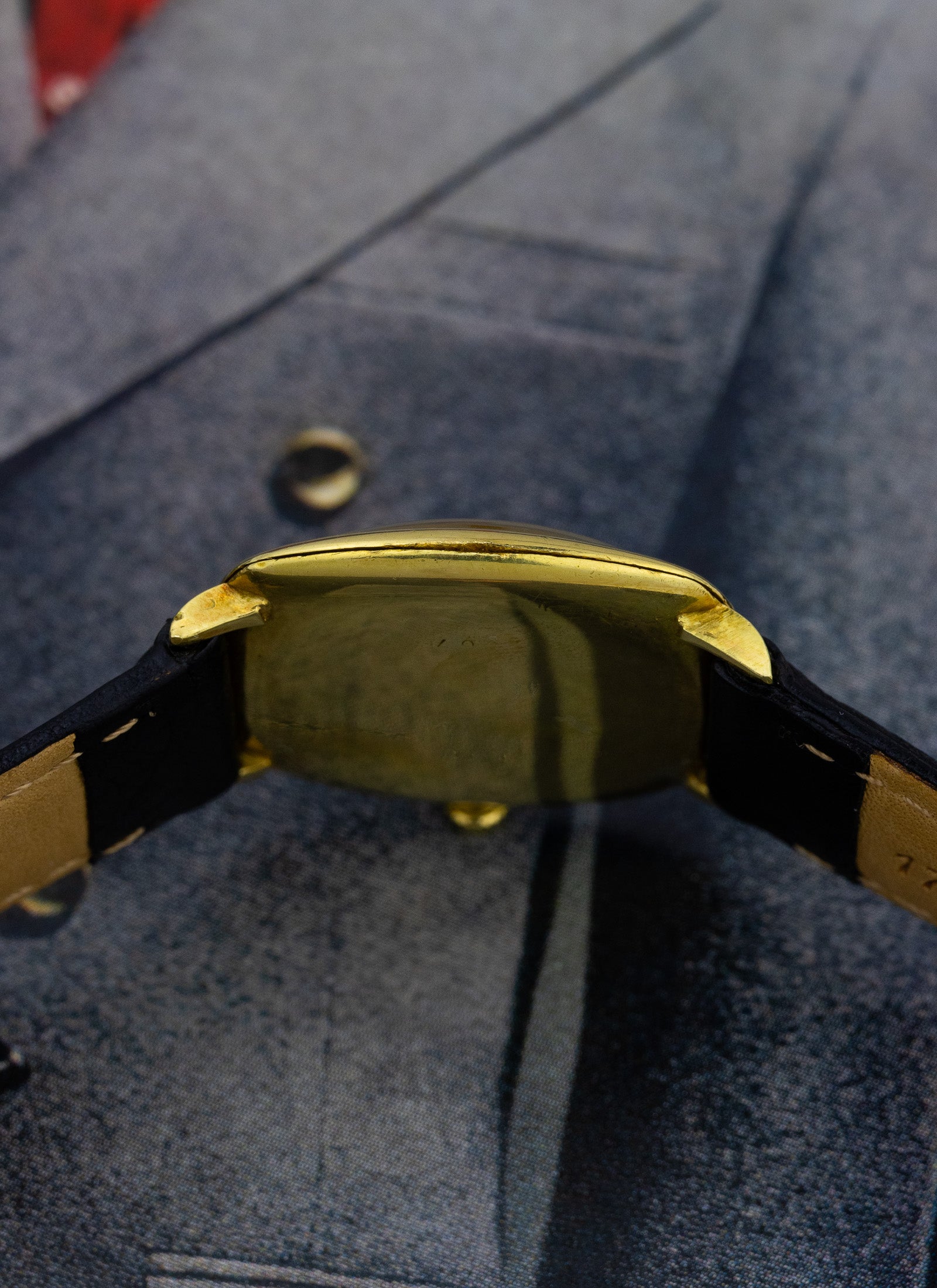 1960s 18K L.U. Chopard & Cie Cushion Case 2007 Serviced