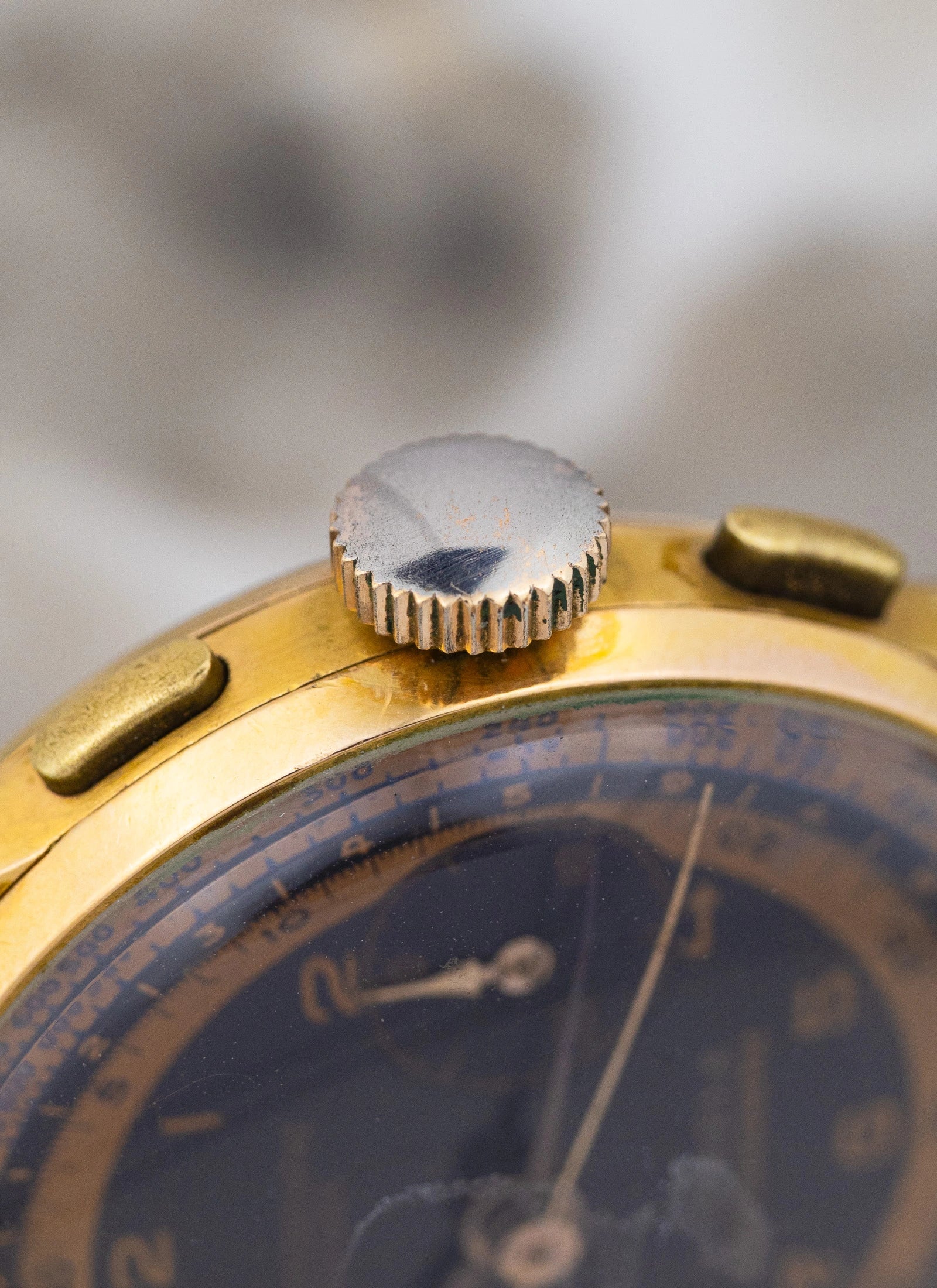 1960s 18K Rose Gold Chronographe Suisse