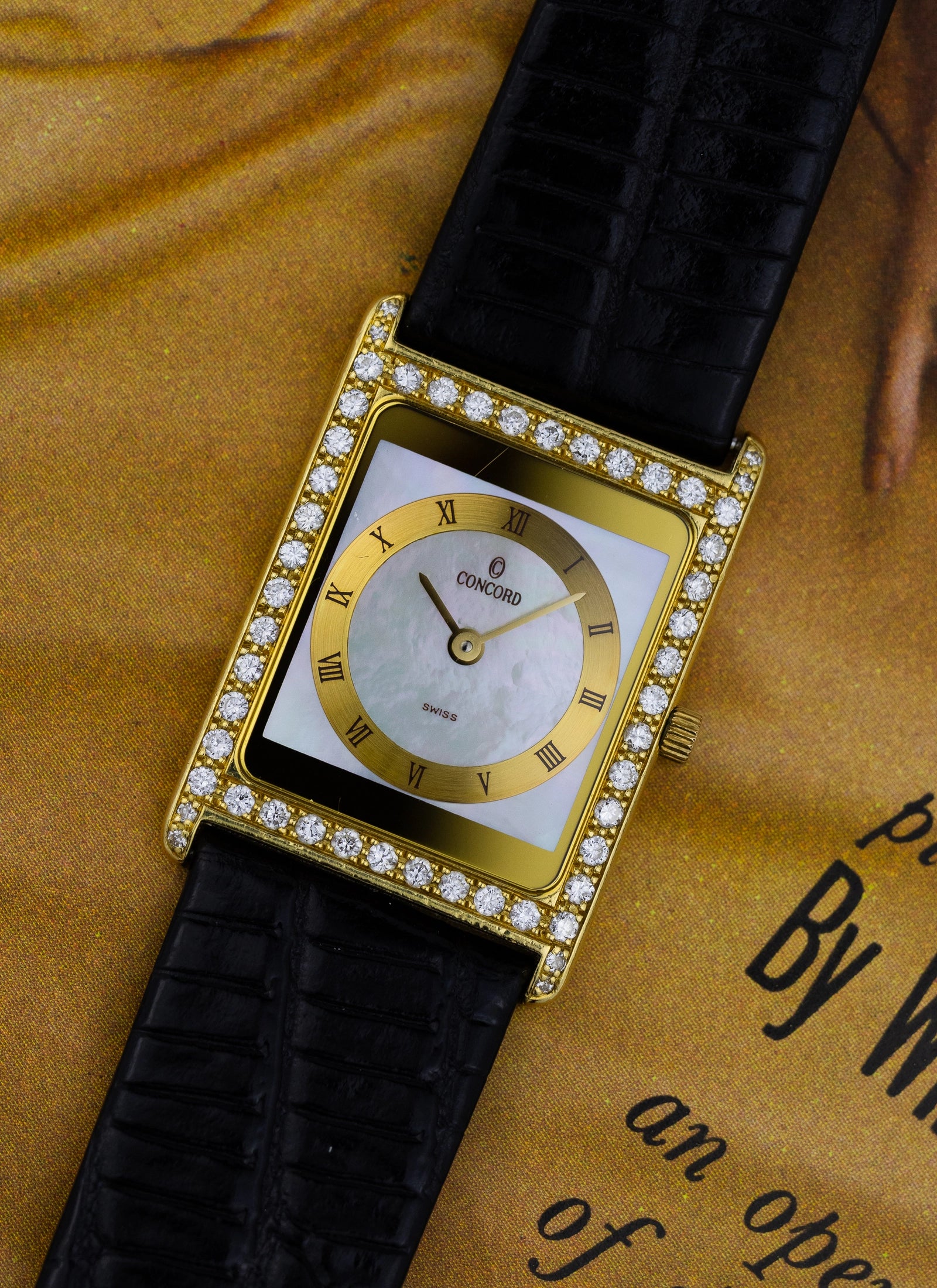 1990s 18K Concord Delirium MOP Dial & Diamonds 51.90.668G