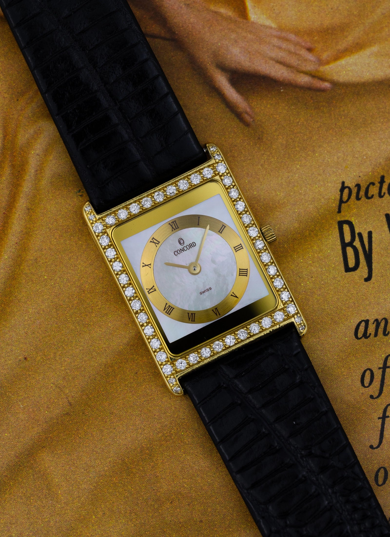 1990s 18K Concord Delirium MOP Dial & Diamonds 51.90.668G