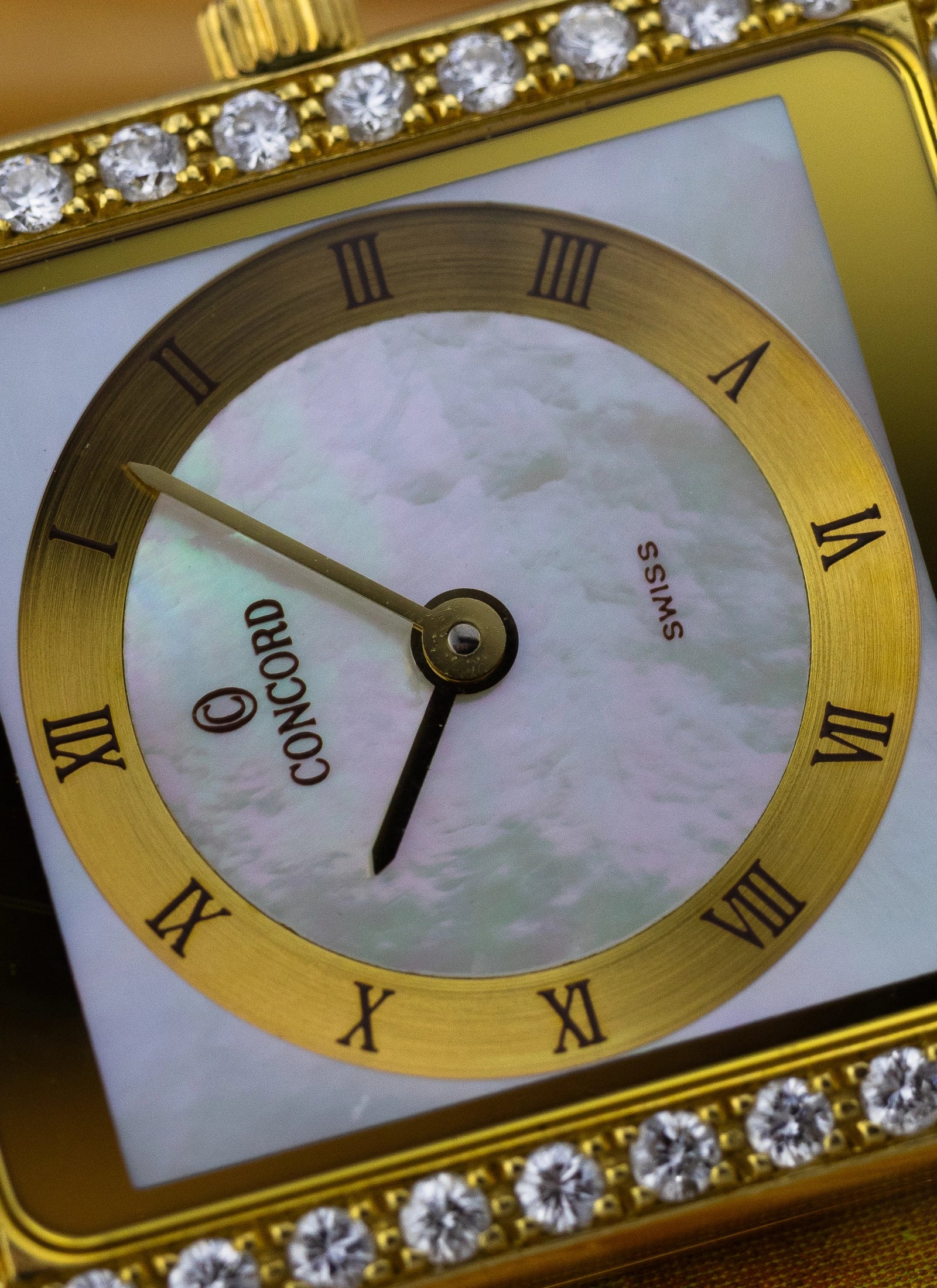 1990s 18K Concord Delirium MOP Dial & Diamonds 51.90.668G