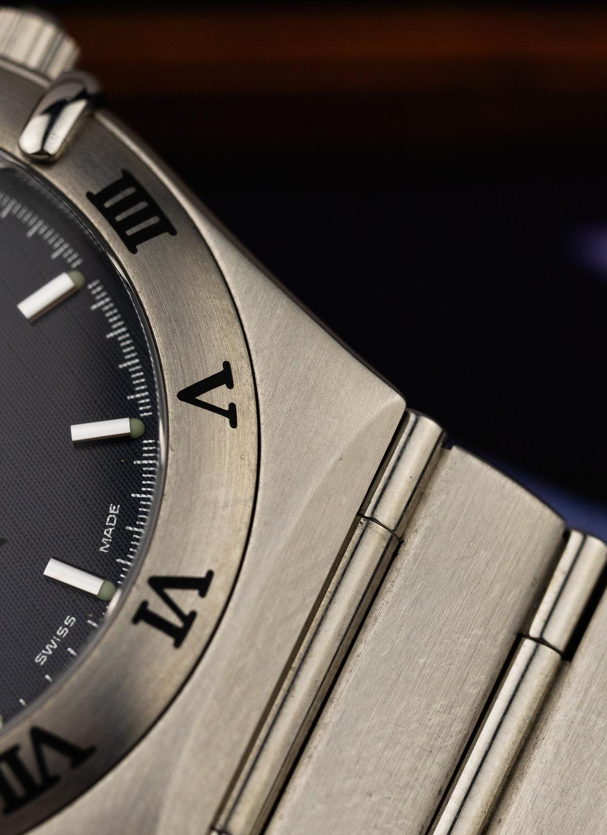 1998 Omega Constellation Manhattan Grey Dial 1512.40 cal. 1532 Full Set