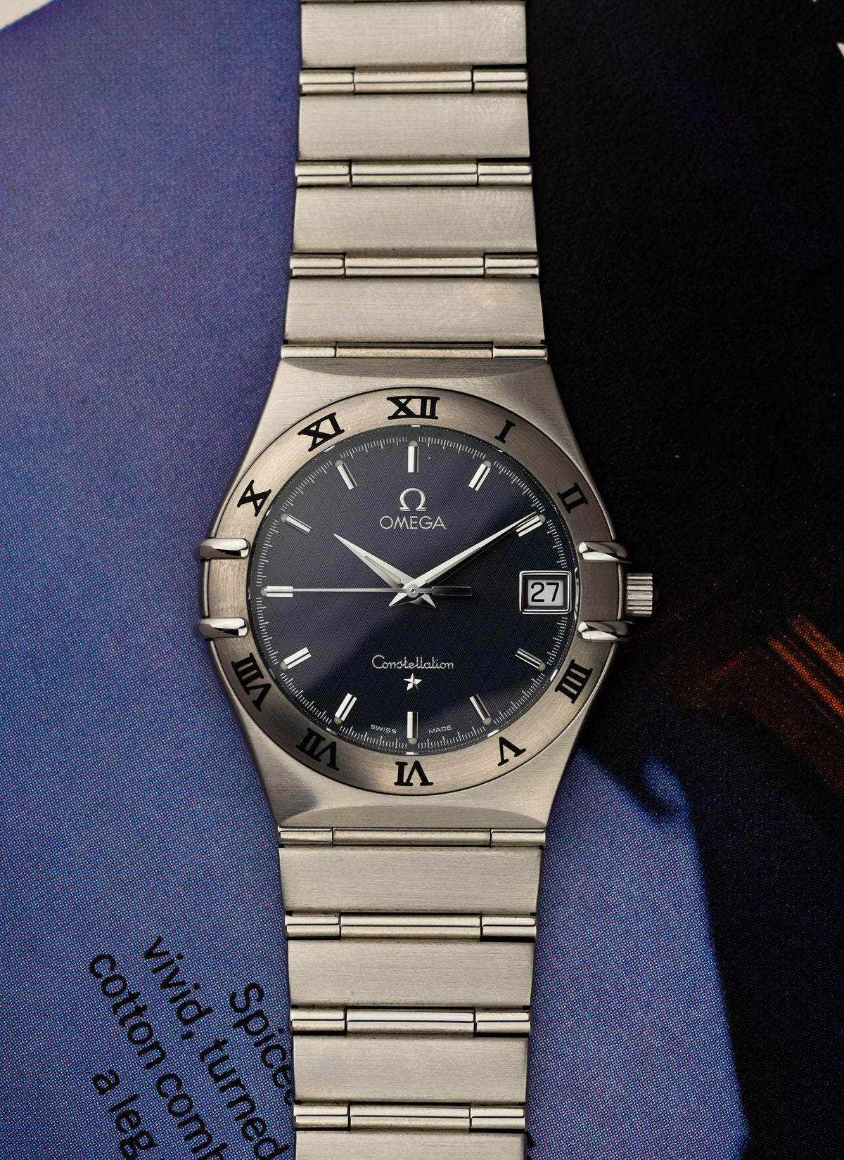 1998 Omega Constellation Manhattan Grey Dial 1512.40 cal. 1532 Full Set