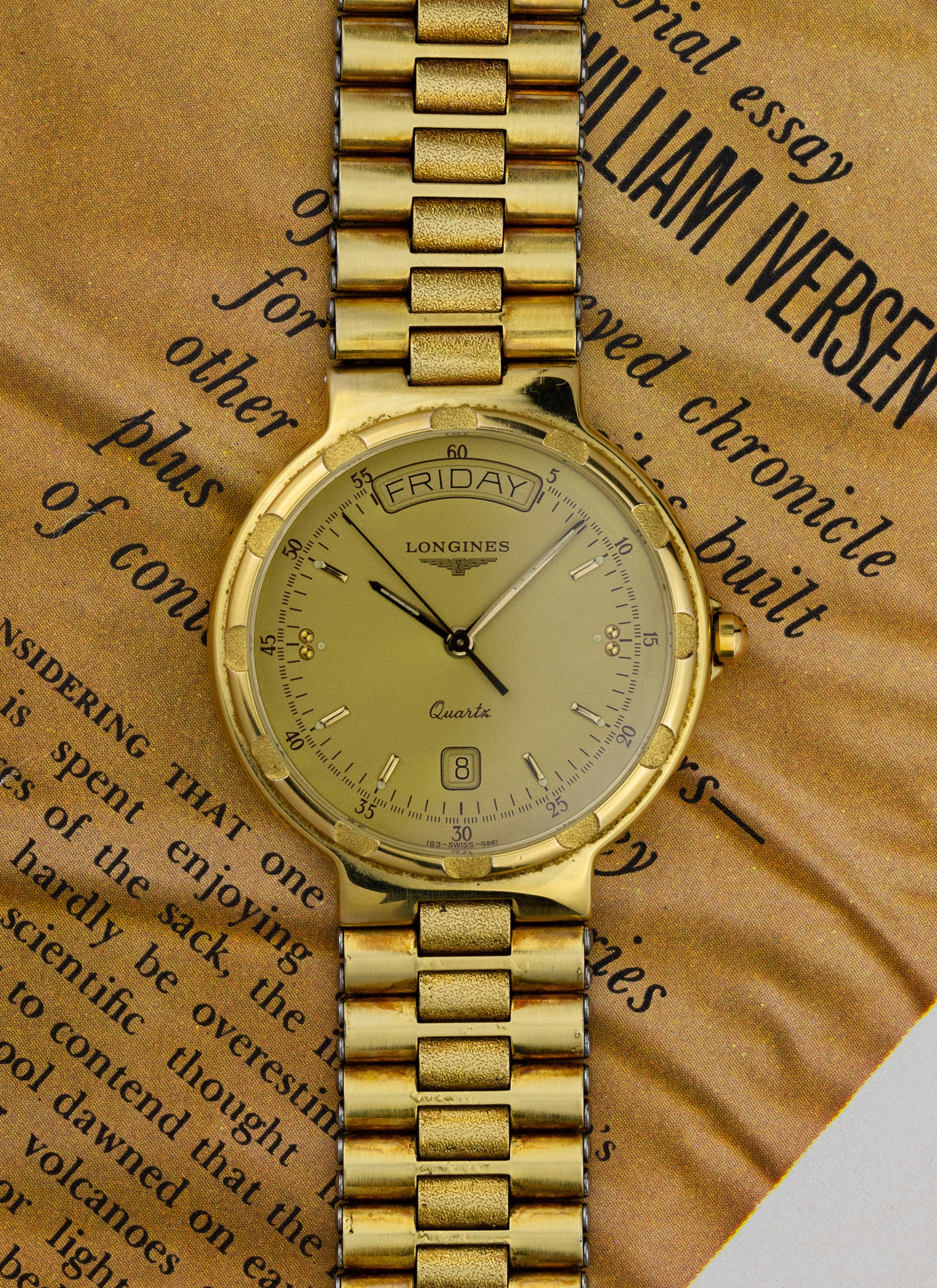 1990s Longines Conquest Day-Date 4961-8 cal. L163.2