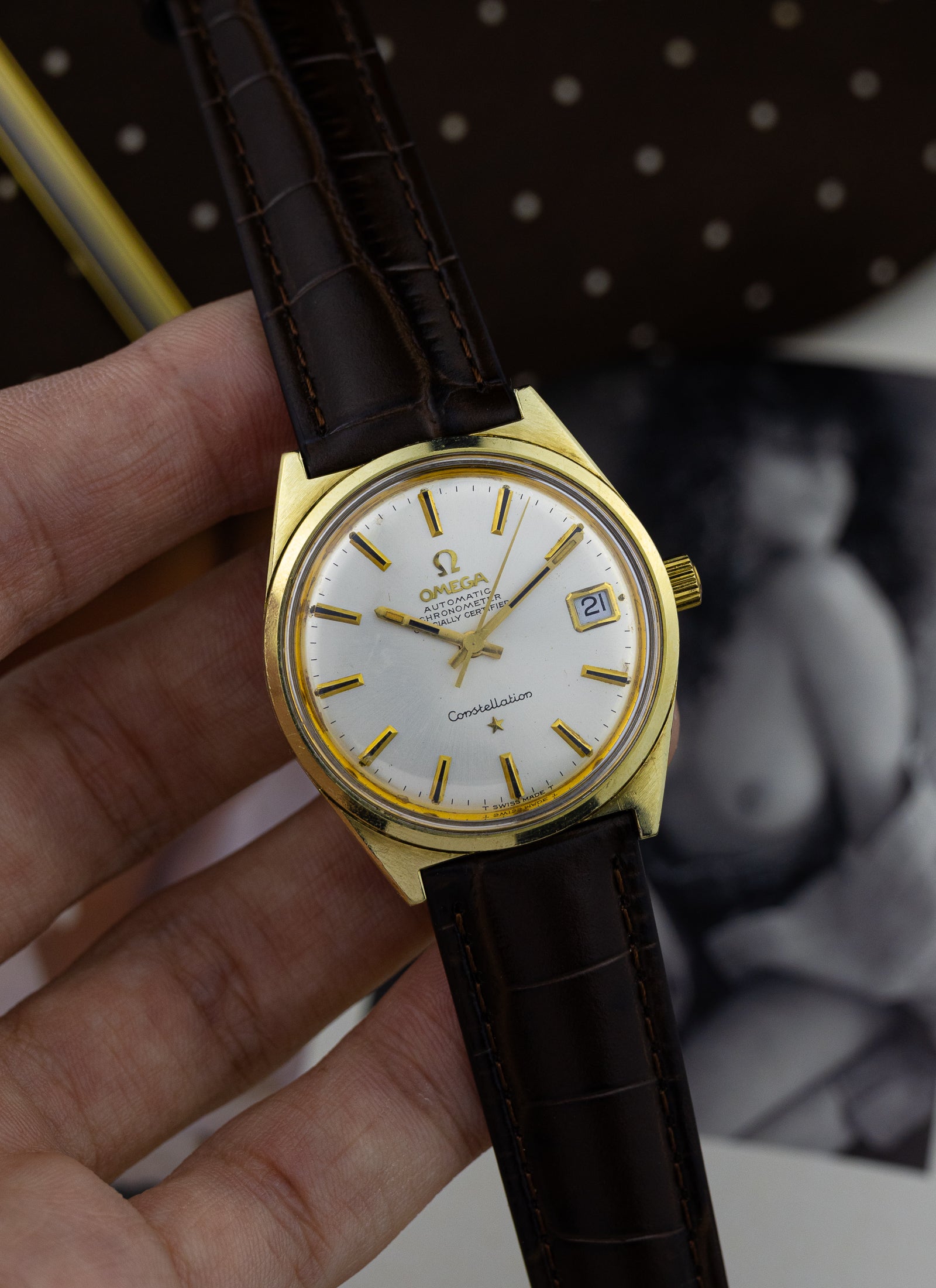 1968 Omega Constellation 168.015 cal. 564 Serviced