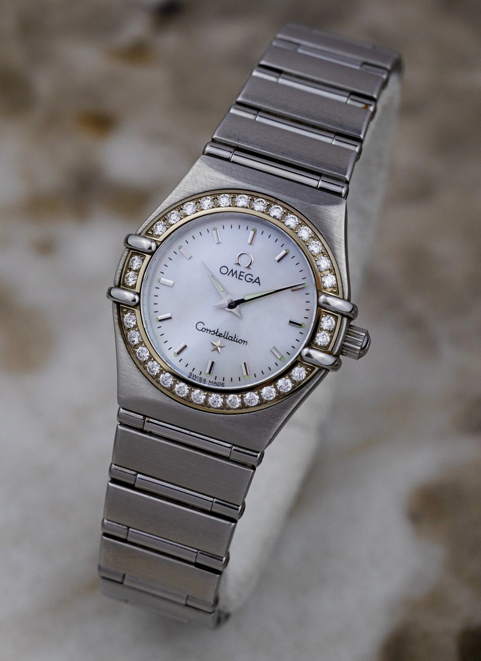 1998 Lady Omega Constellation MOP Diamonds 1466.71.00 cal. 1456
