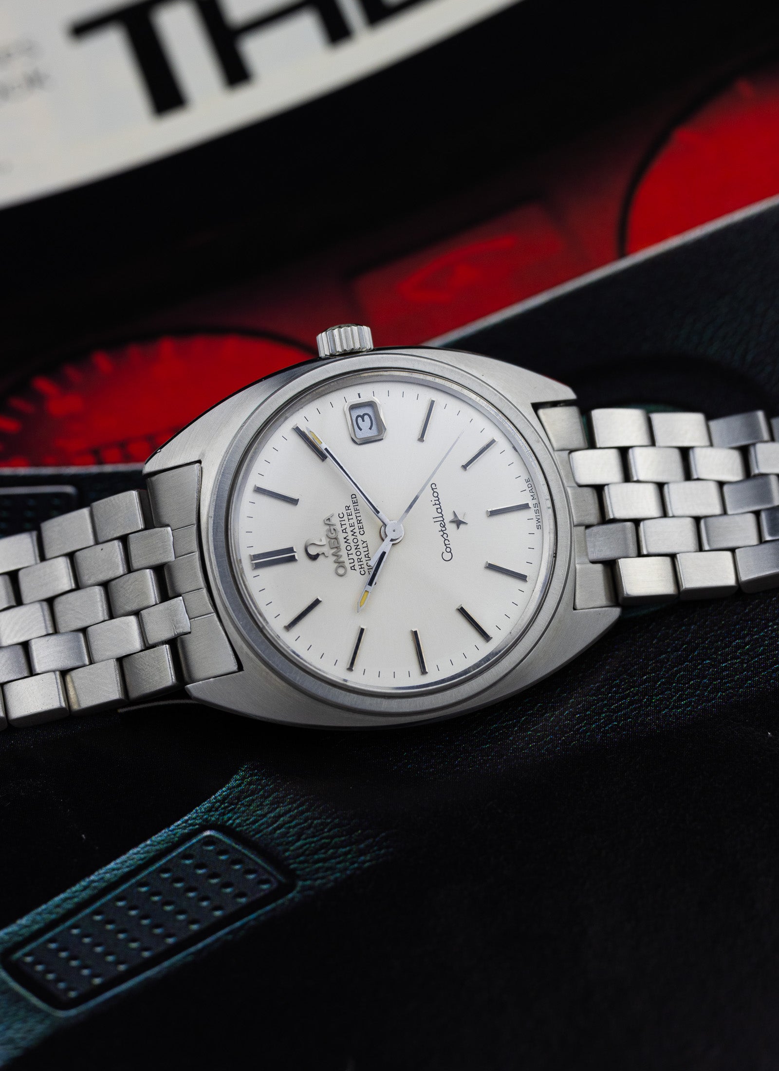 1969 Omega Constellation C Shape Brick Bracelet 168.017 cal. 564