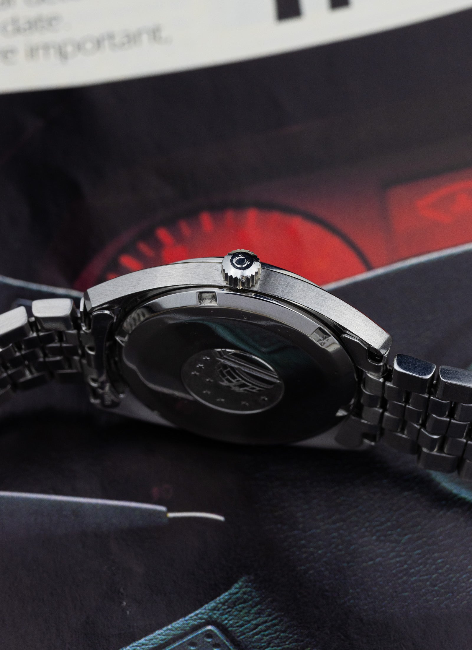 1969 Omega Constellation C Shape Brick Bracelet 168.017 cal. 564