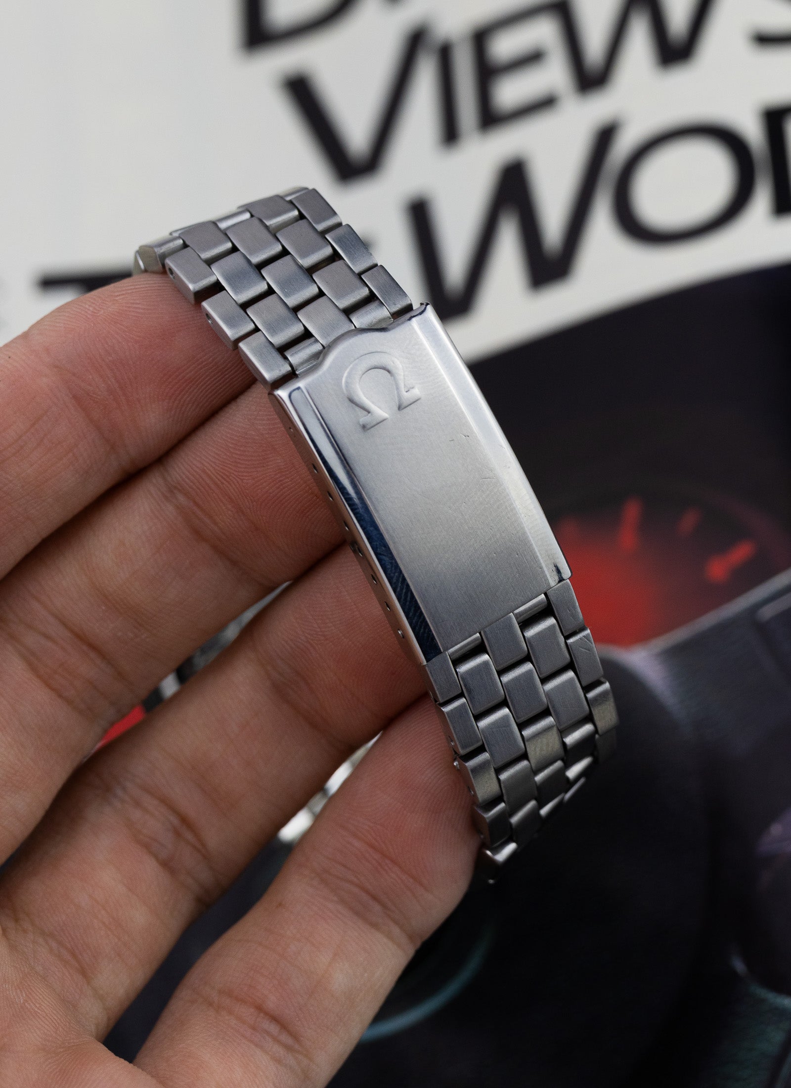 1969 Omega Constellation C Shape Brick Bracelet 168.017 cal. 564