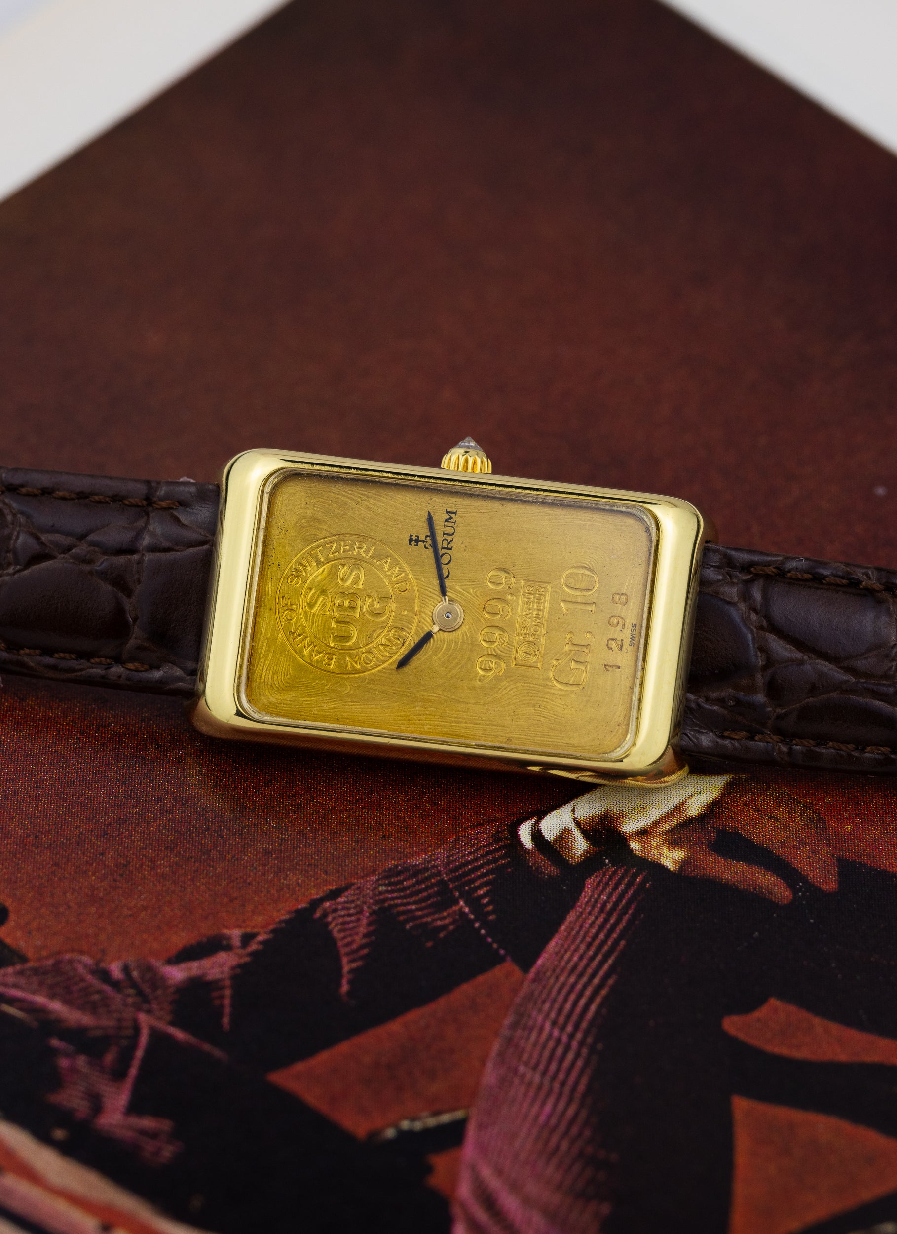 18K/24K Corum Ingot Gold Bar