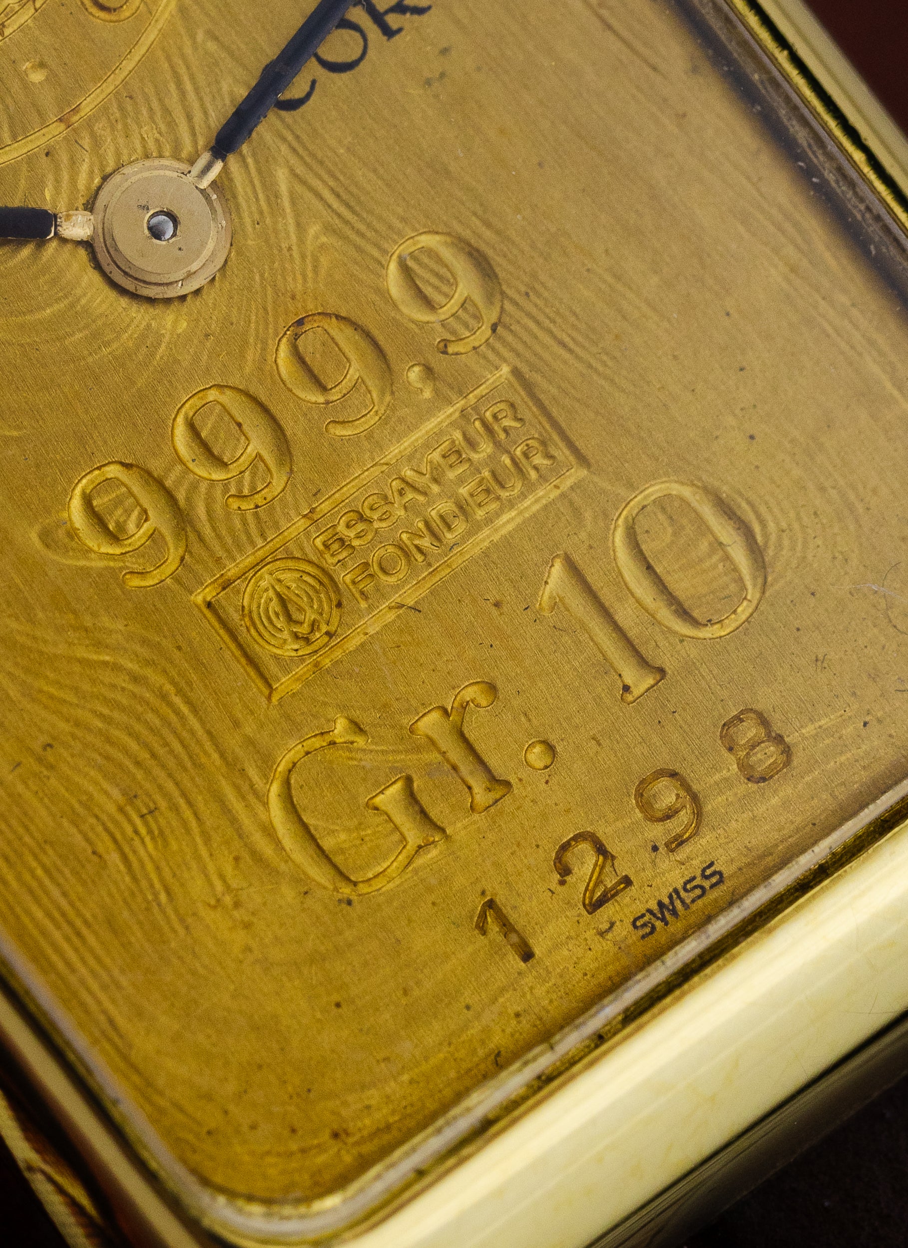 18K/24K Corum Ingot Gold Bar