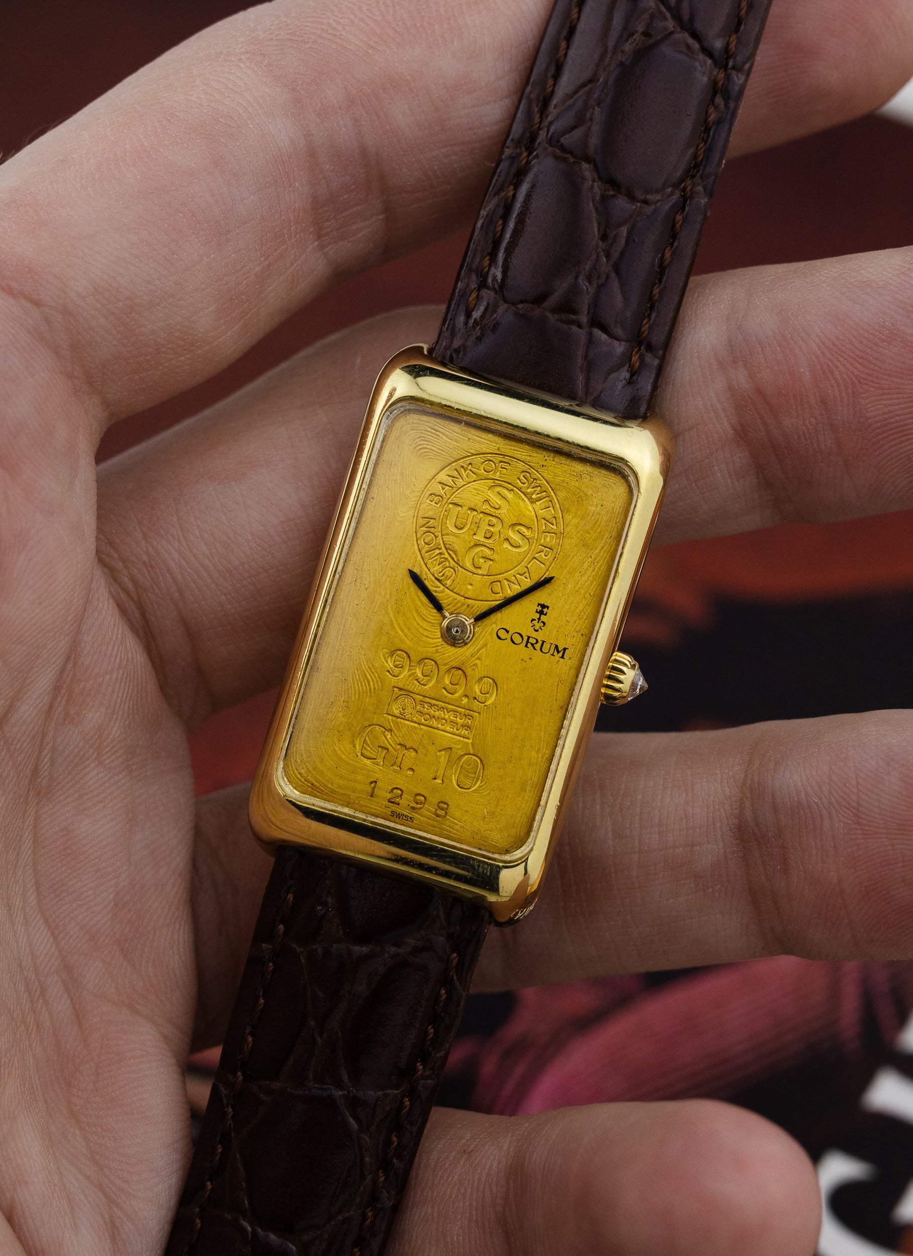 18K/24K Corum Ingot Gold Bar