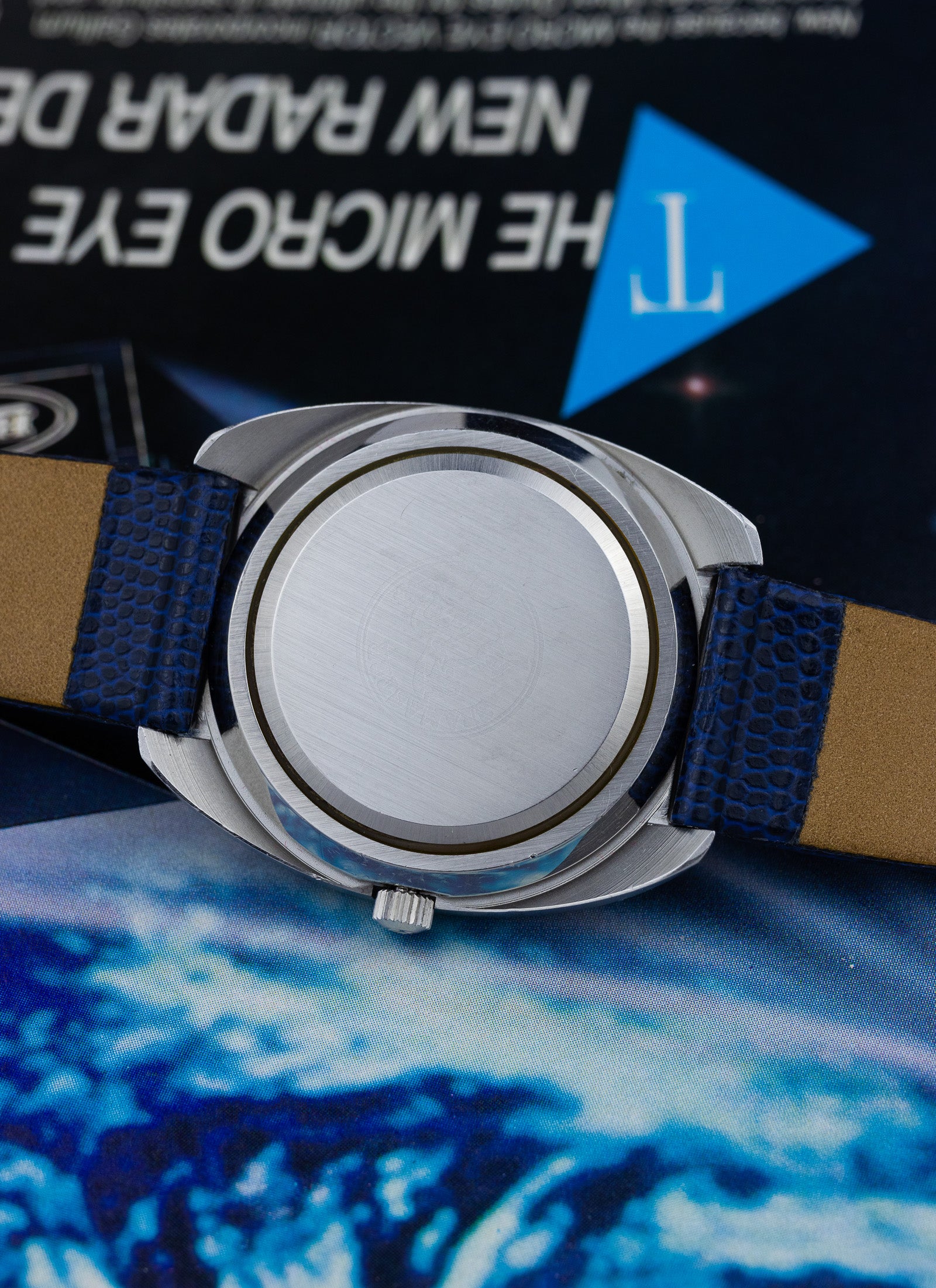 1970s Omega Seamaster Cosmic 2000 Navy Dial 166.132 cal. 1012 Serviced