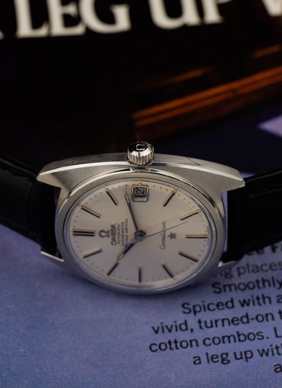 1972 Omega Constellation C-Shape 168.017 cal. 564 Serviced