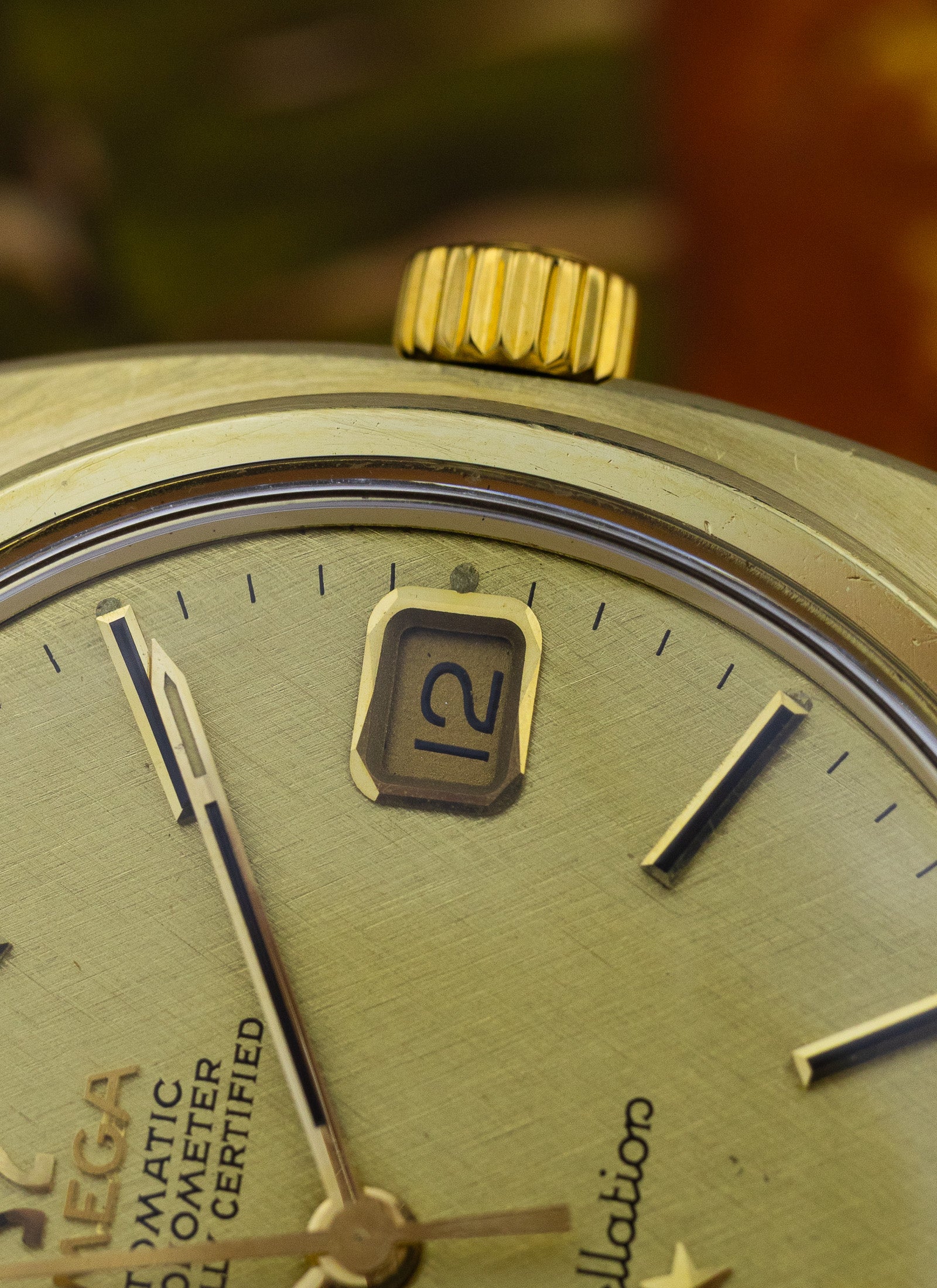 1969 Omega Constellation C Shape Linen Dial 168.017 cal. 564