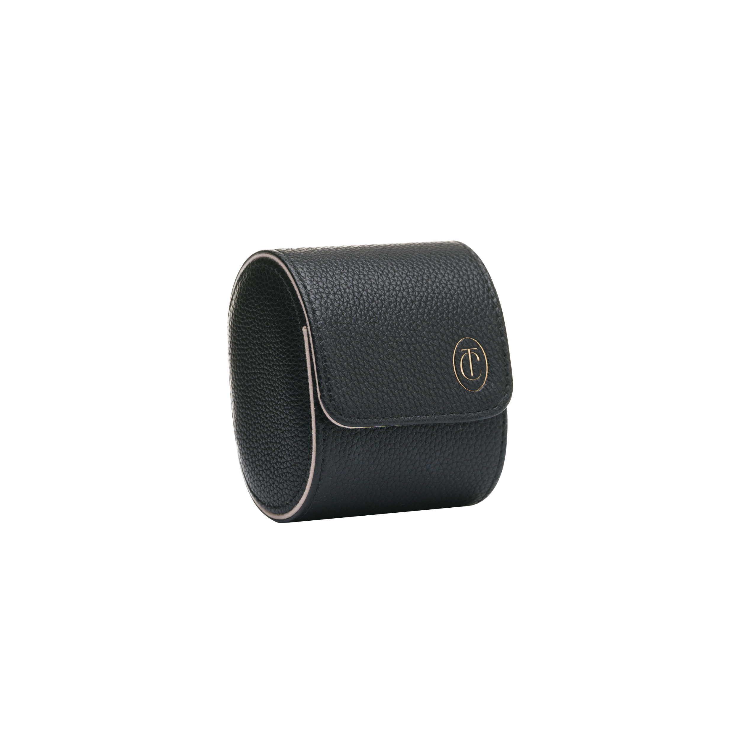 Etui na zegarek pojedyncze black gold