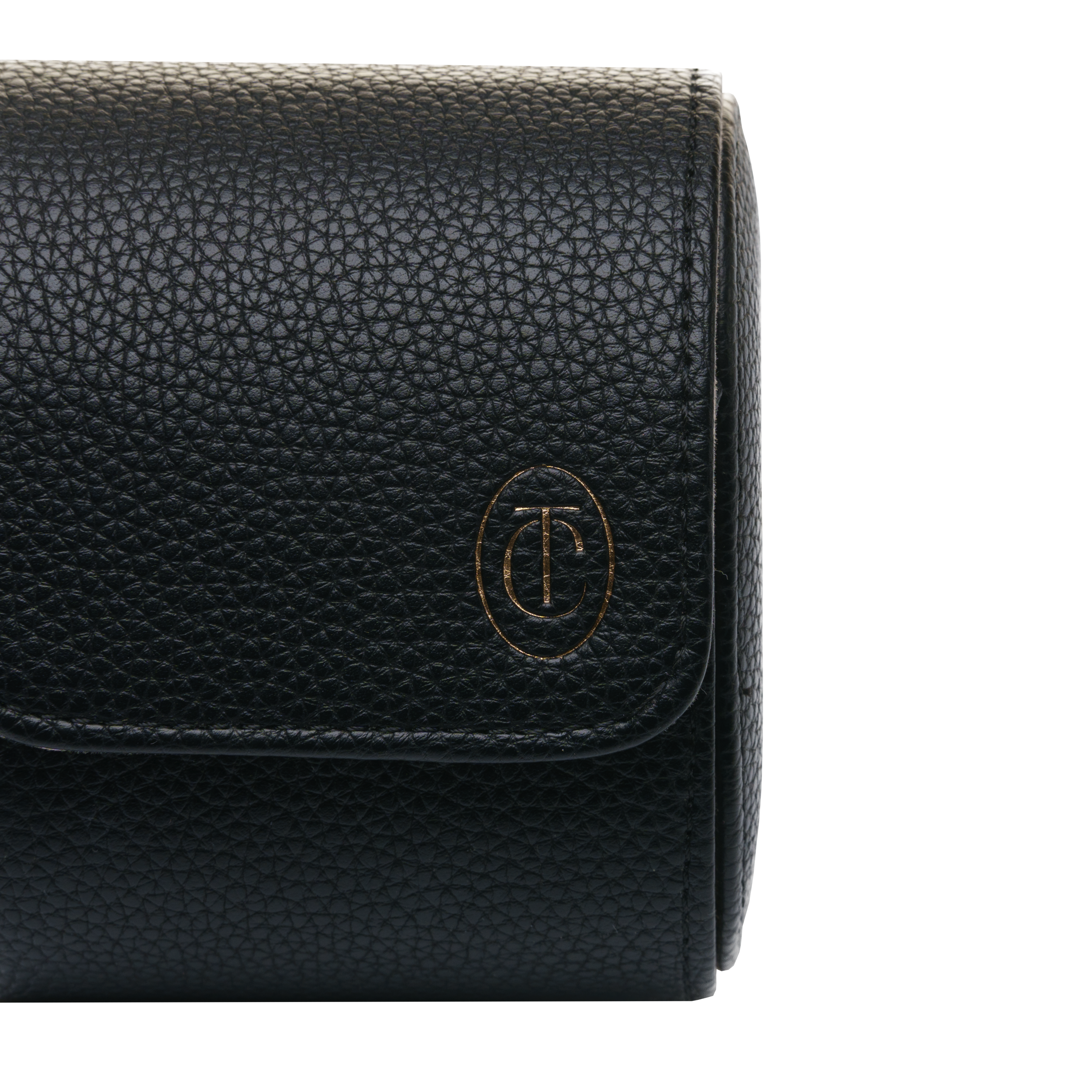 Etui na zegarek pojedyncze black gold