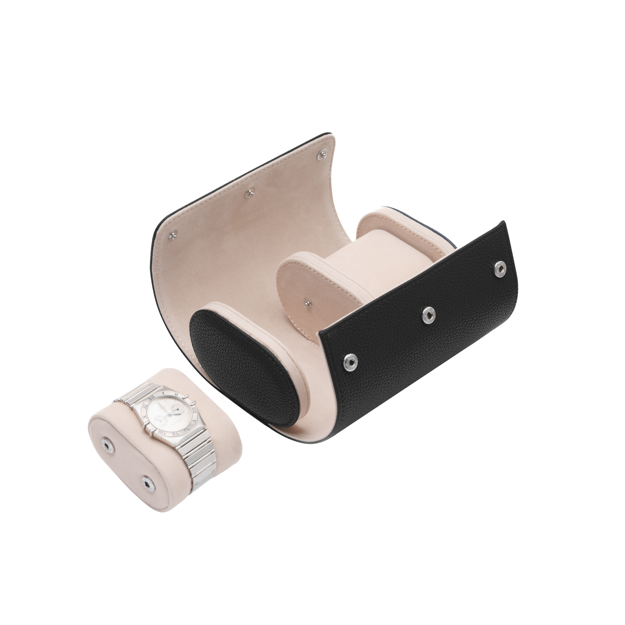 Etui na zegarek podwójne black