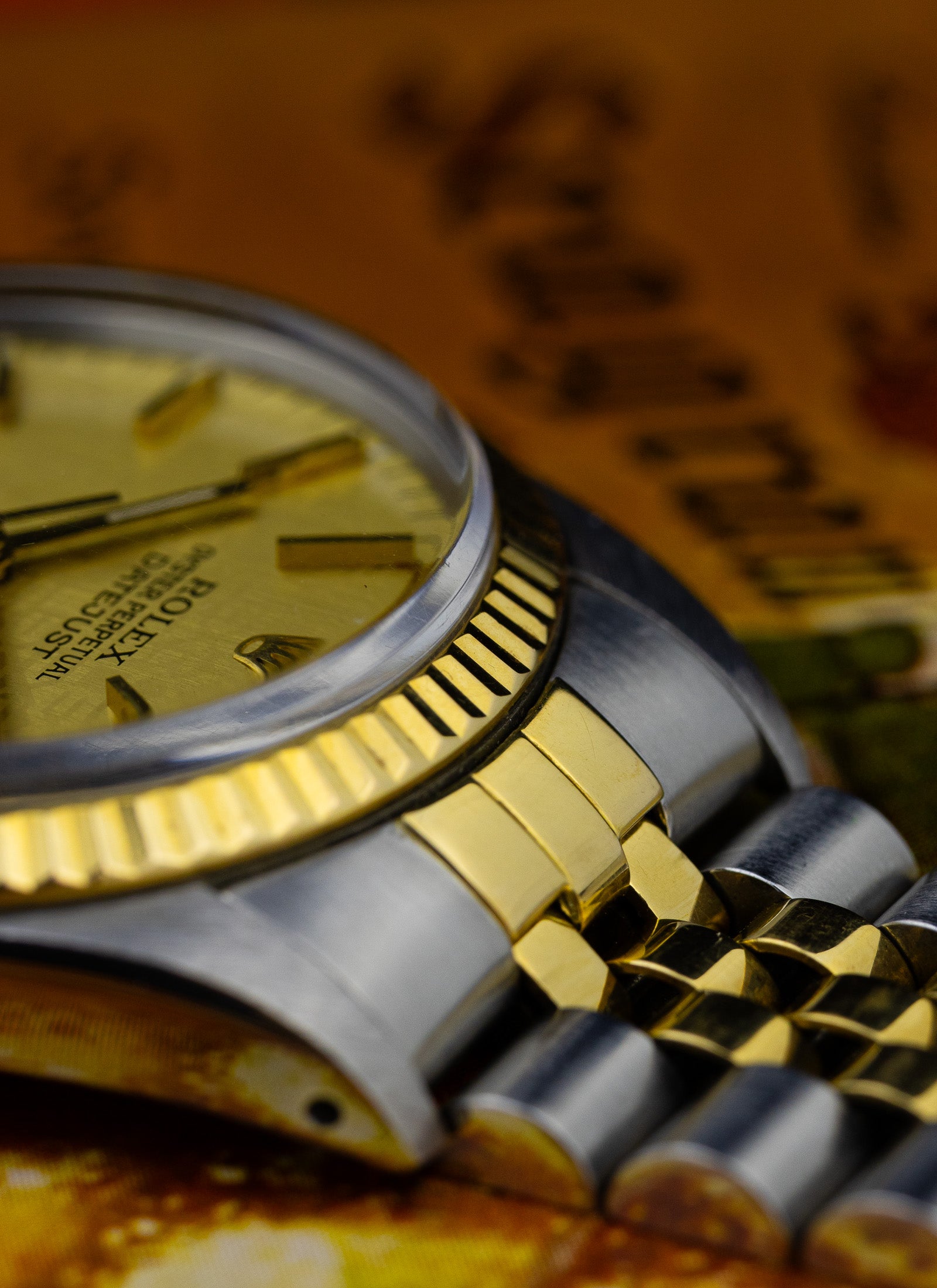 1988 Rolex Datejust Bicolor Anniversary Dial 16013