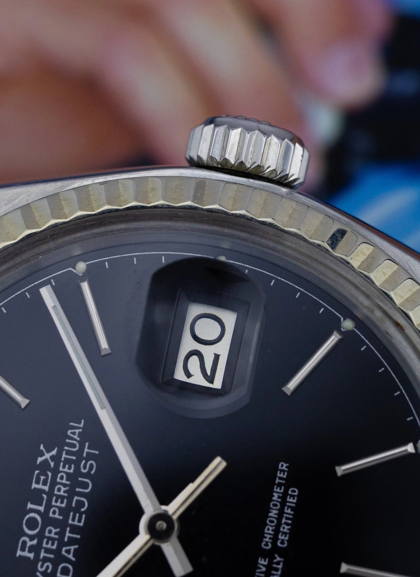 1978 Rolex Datejust Black Dial 16014 Box