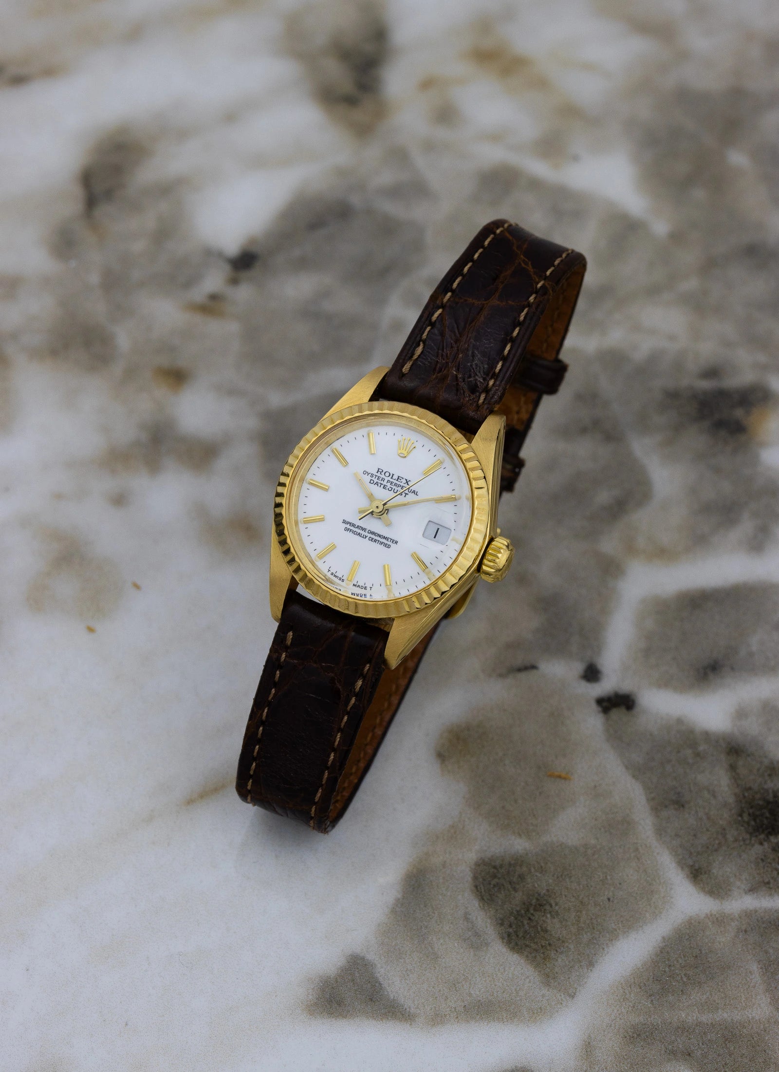 1979 18K Lady Rolex Datejust 6917 Box