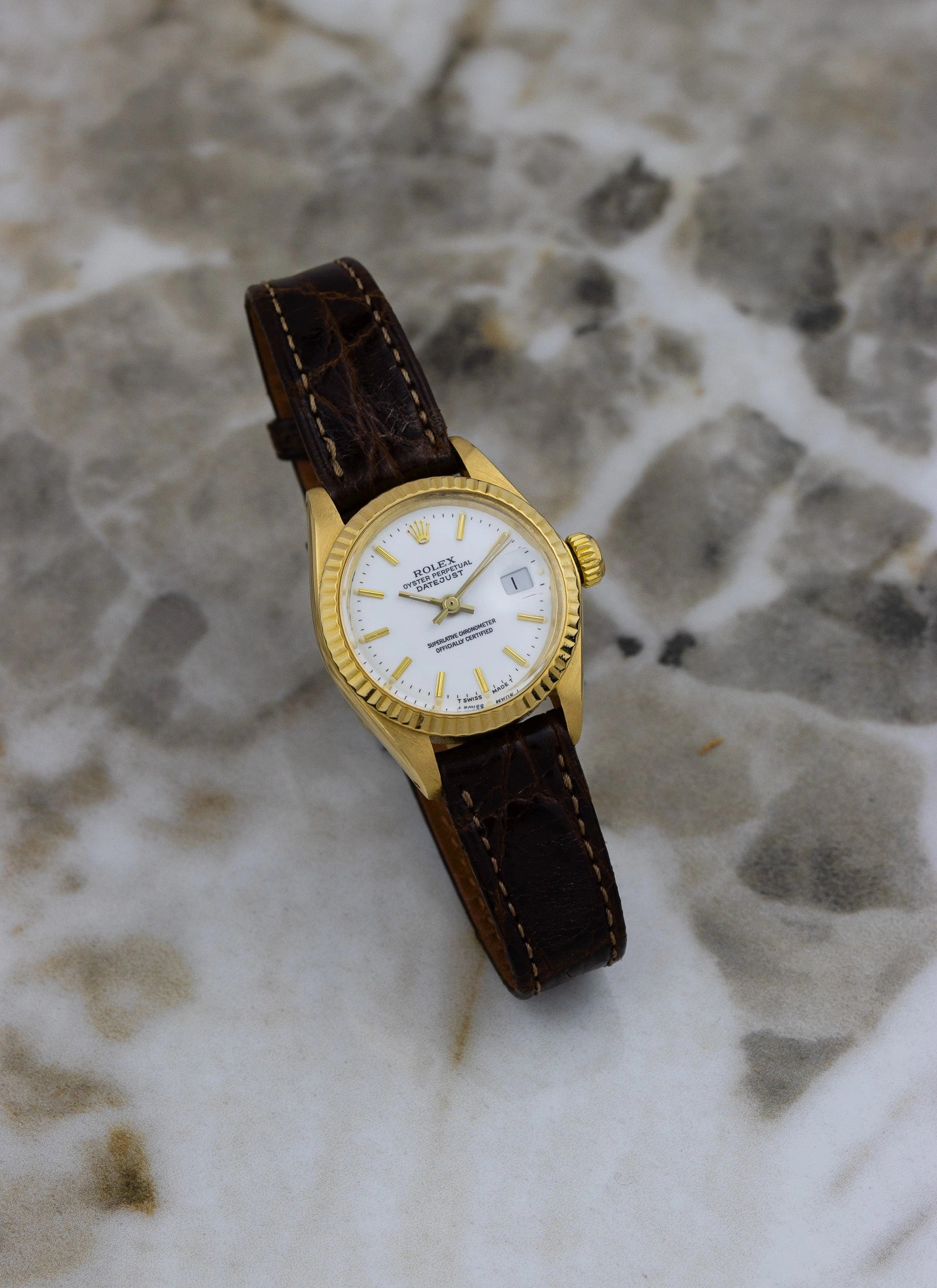 1979 18K Lady Rolex Datejust 6917 Box