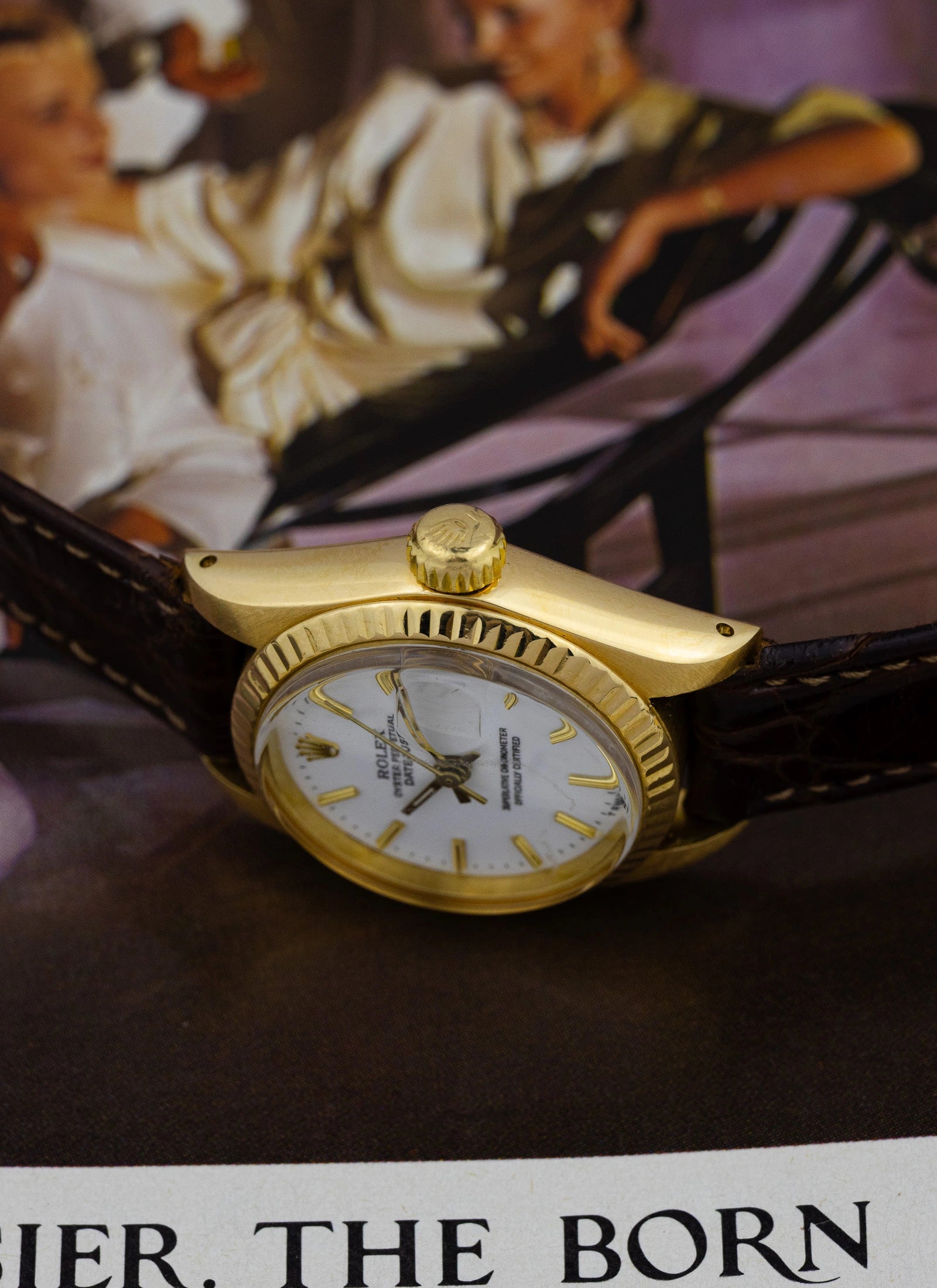 1979 18K Lady Rolex Datejust 6917 Box