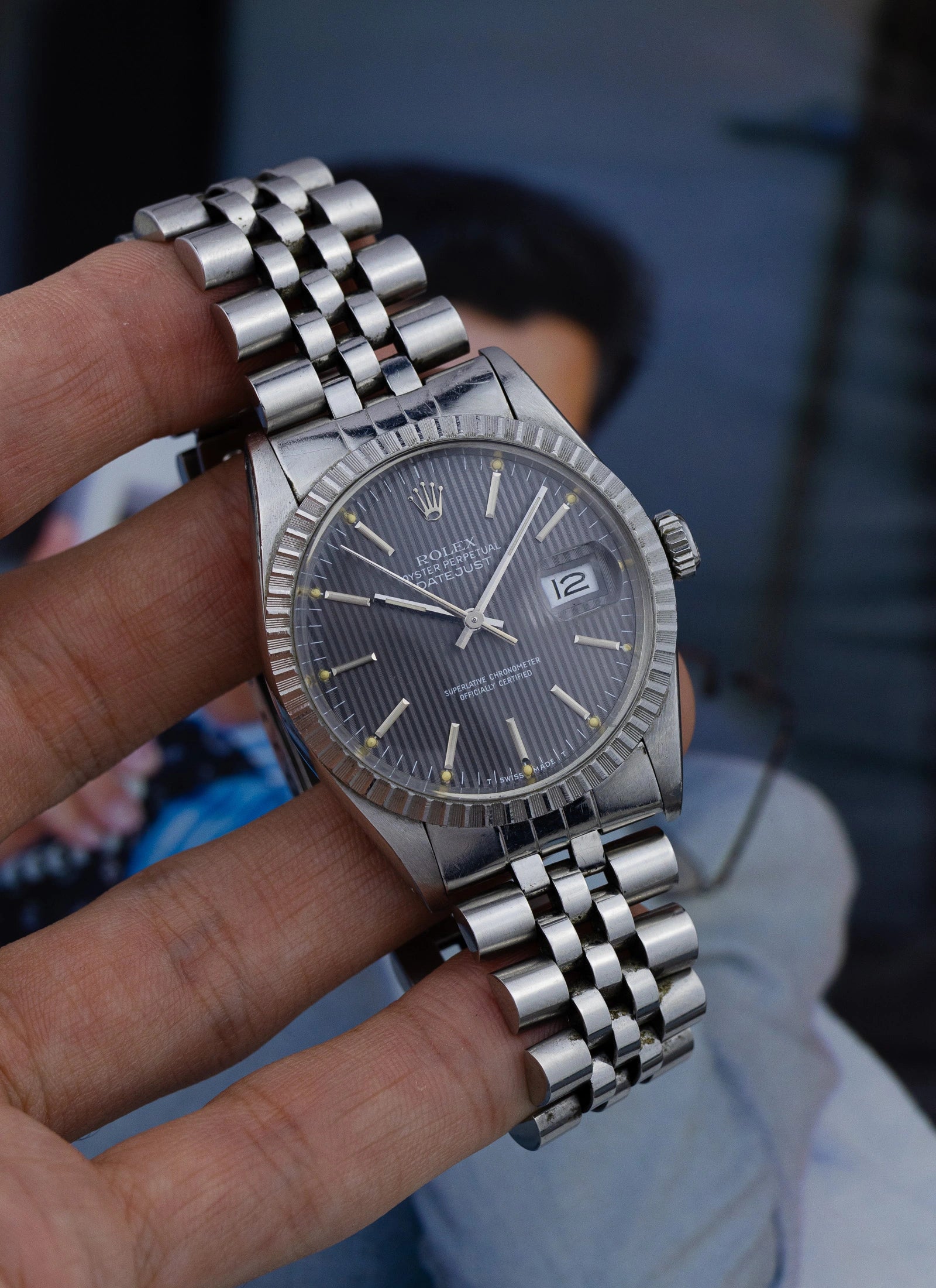 1984 Rolex Datejust 16030 Tapestry Dial Box