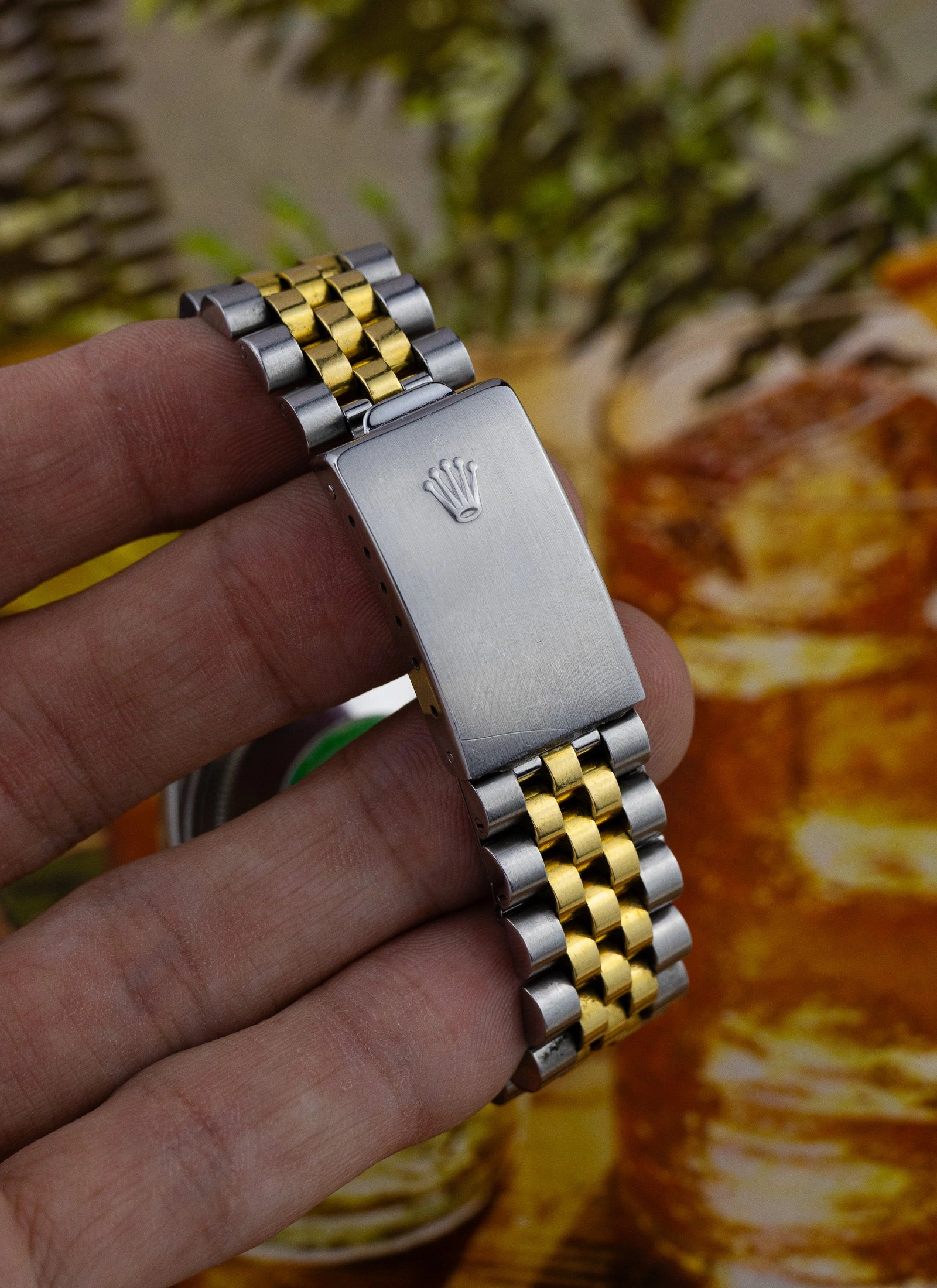 1986 Rolex Datejust 16013 Houndstooth Diamond Dial