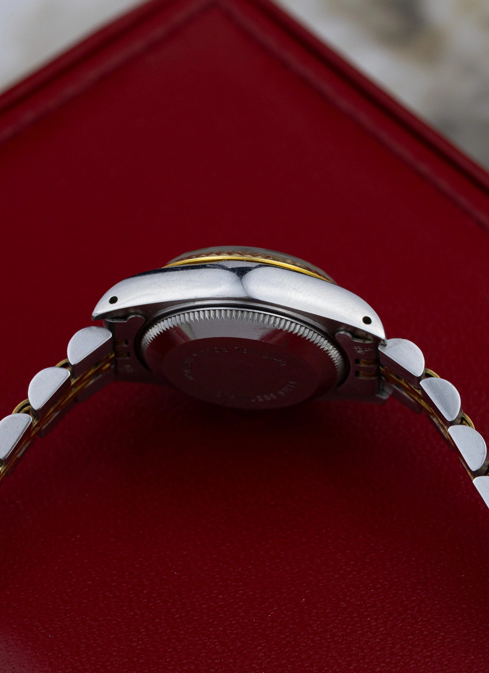 1986 Lady Rolex Datejust Houndstooth 69173 Box