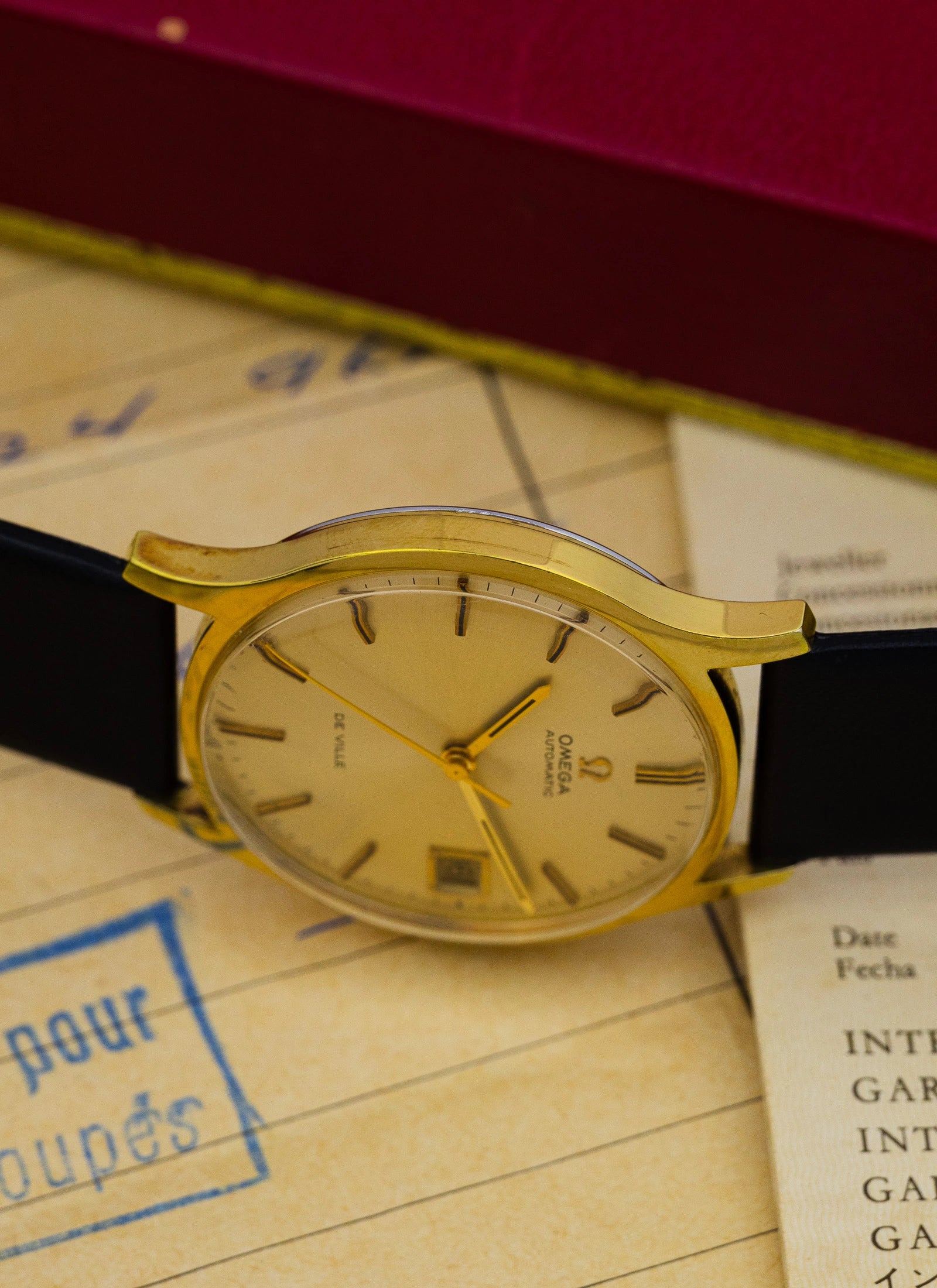 1969 Omega De Ville 162.046 cal. 1002 Serviced Full Set