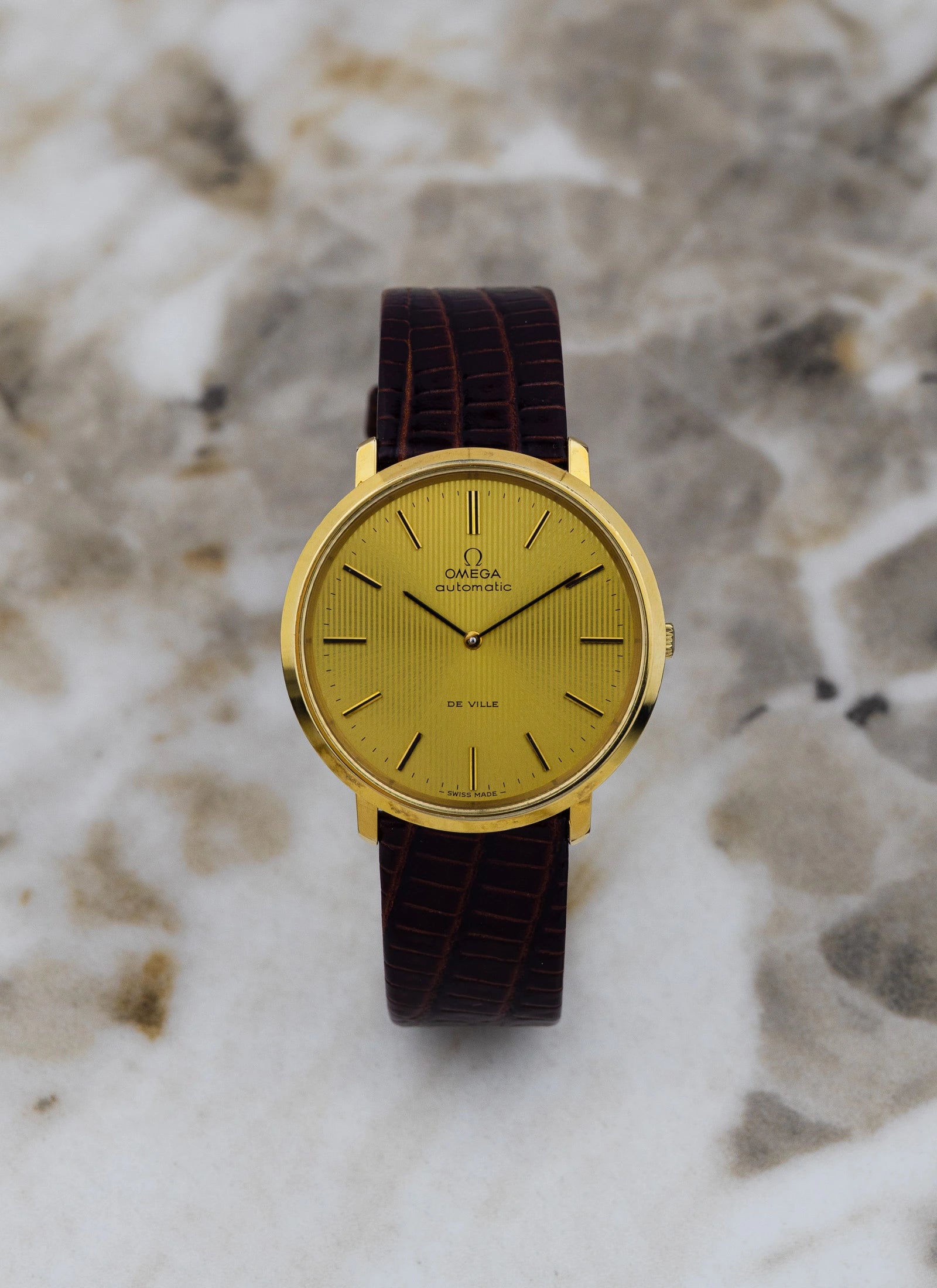 1973 Omega De Ville Tapestry Dial 151.0039 cal. 771 Serviced Full Set