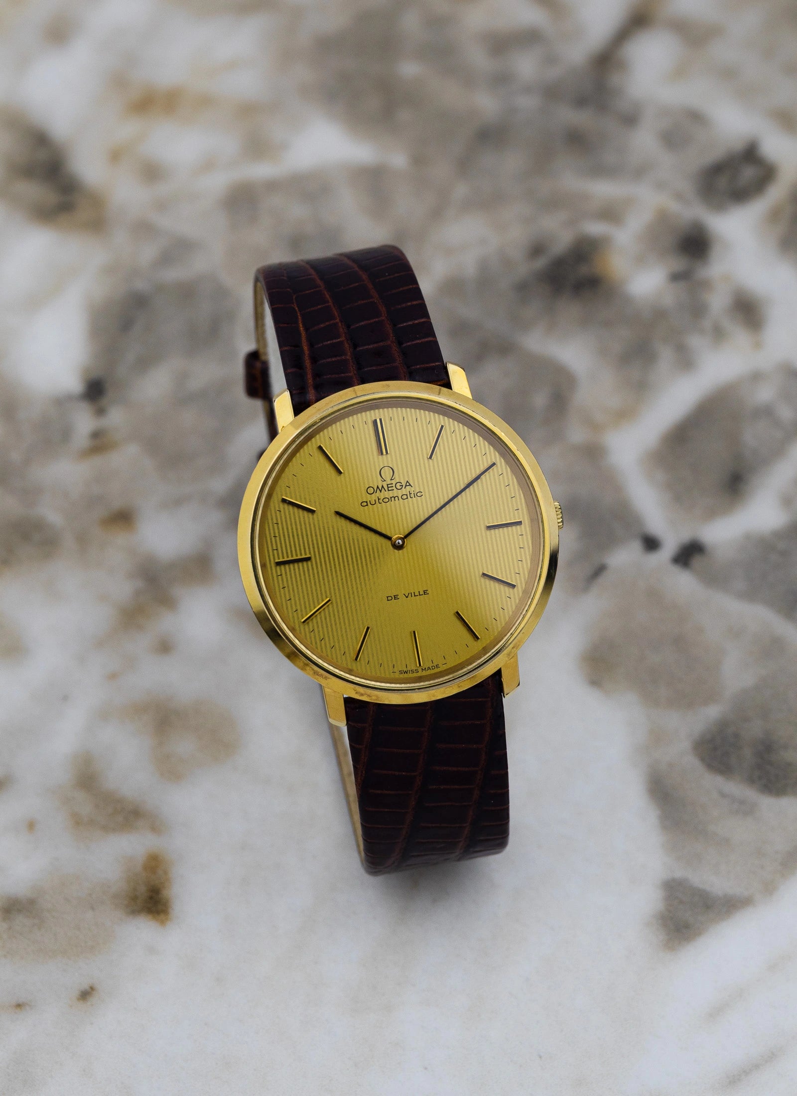 1973 Omega De Ville Tapestry Dial 151.0039 cal. 771 Serviced Full Set